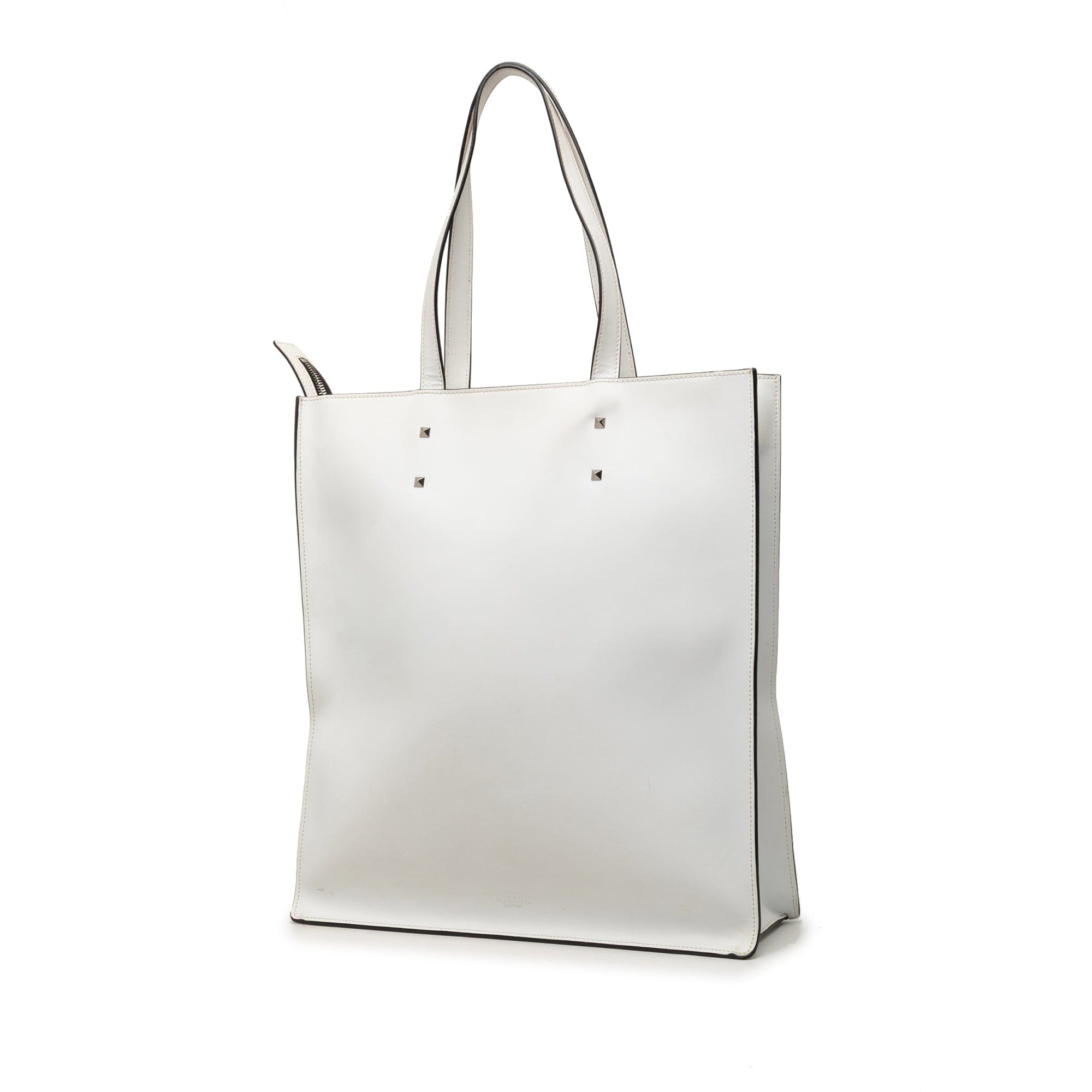 Valentino Leather Rockstud VLTN Satchel