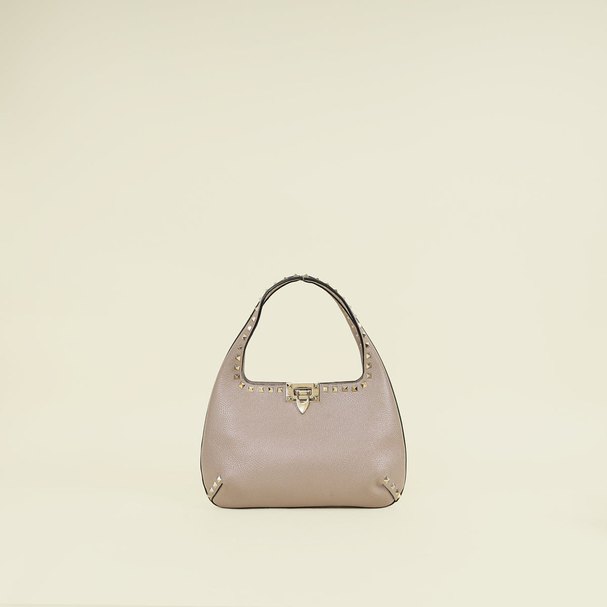 Valentino Poudre Rockstud Small Hobo Bag