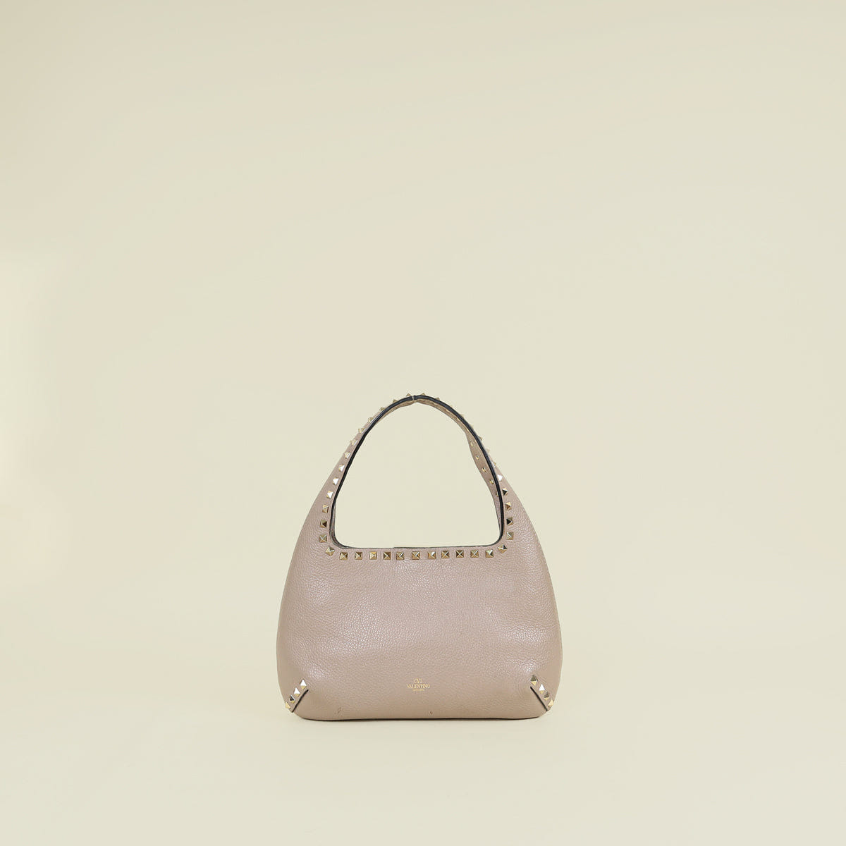Valentino Poudre Rockstud Small Hobo Bag