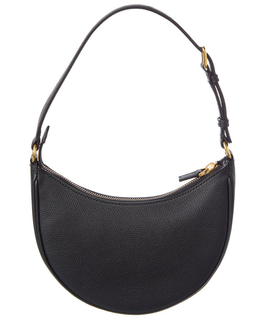 Valentino Vlogo Signature Mini Leather Hobo Bag