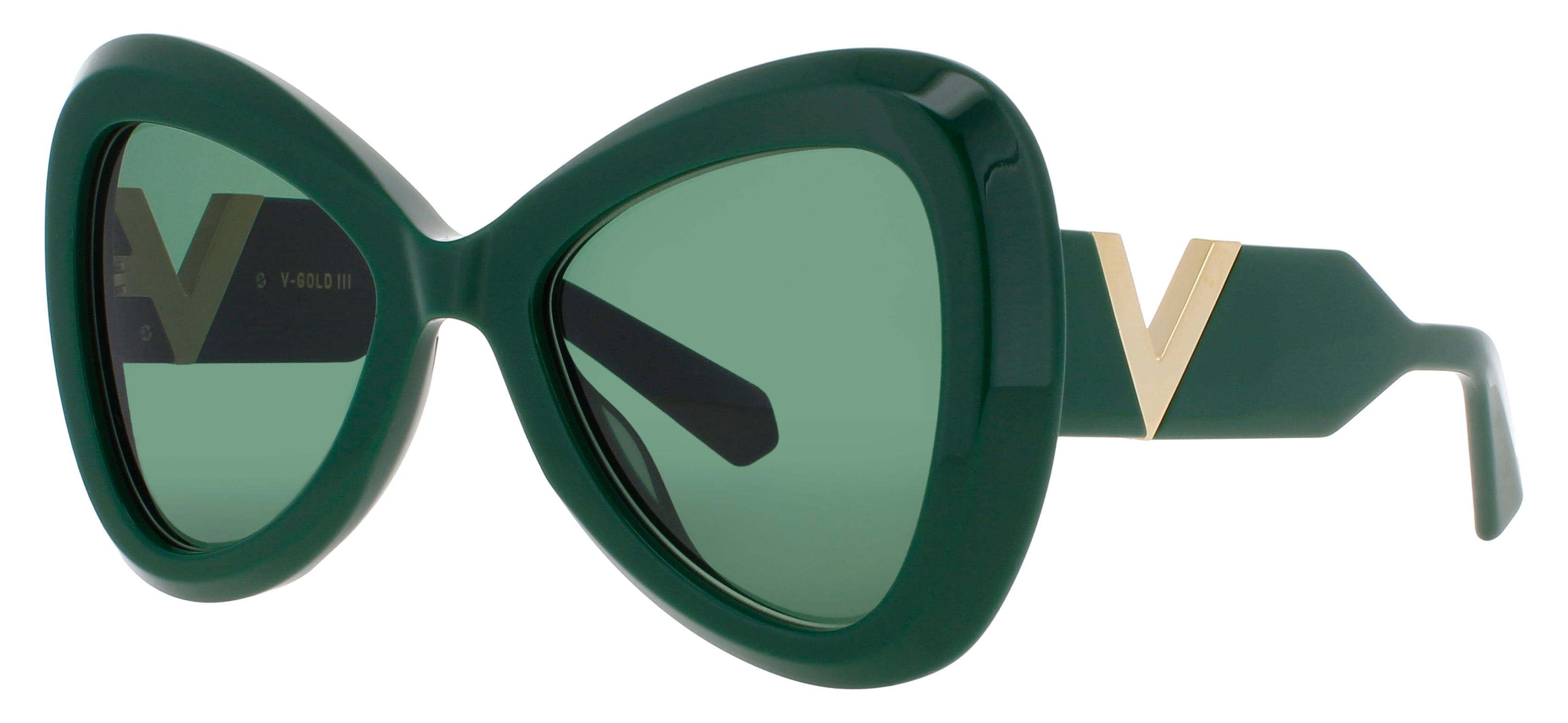 Valentino Sunglasses BLACK/GOLD
