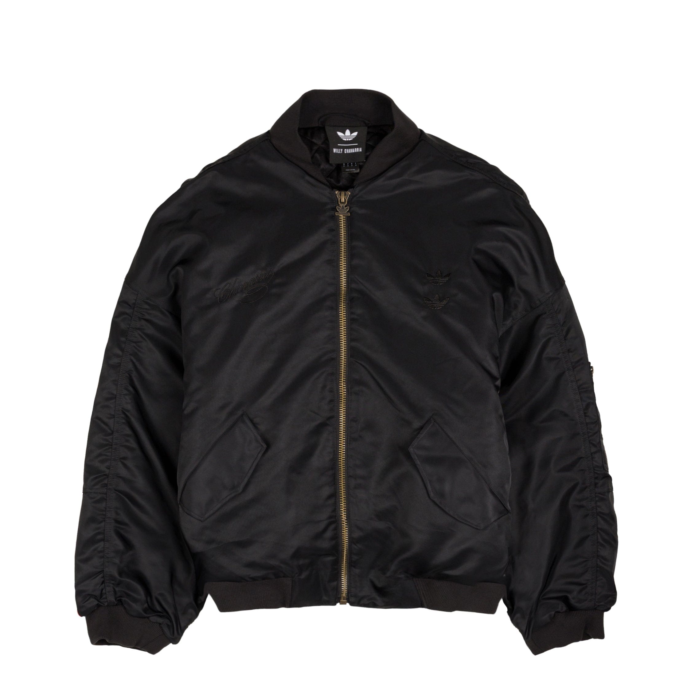 adidas x Willy Chavarria Satin Bomber Jacket