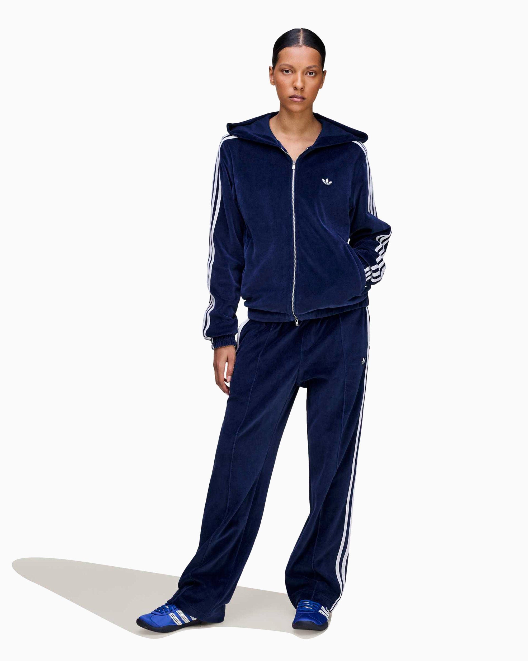 adidas Chaqueta de chandal adidas Originals x Wales Bonner Velour para hombre