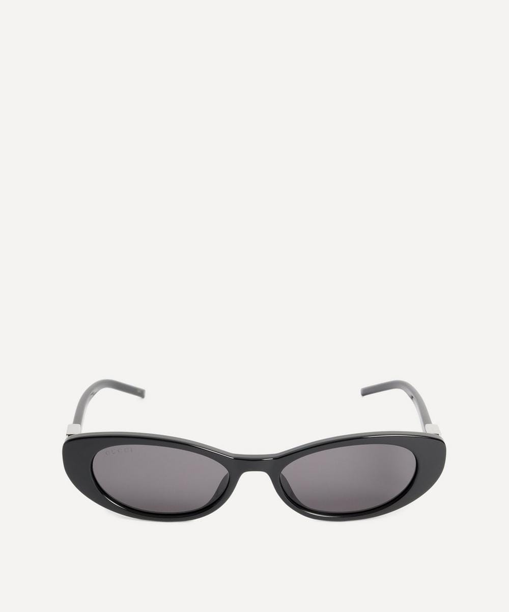 Gucci Oval G Logo Sunglasses