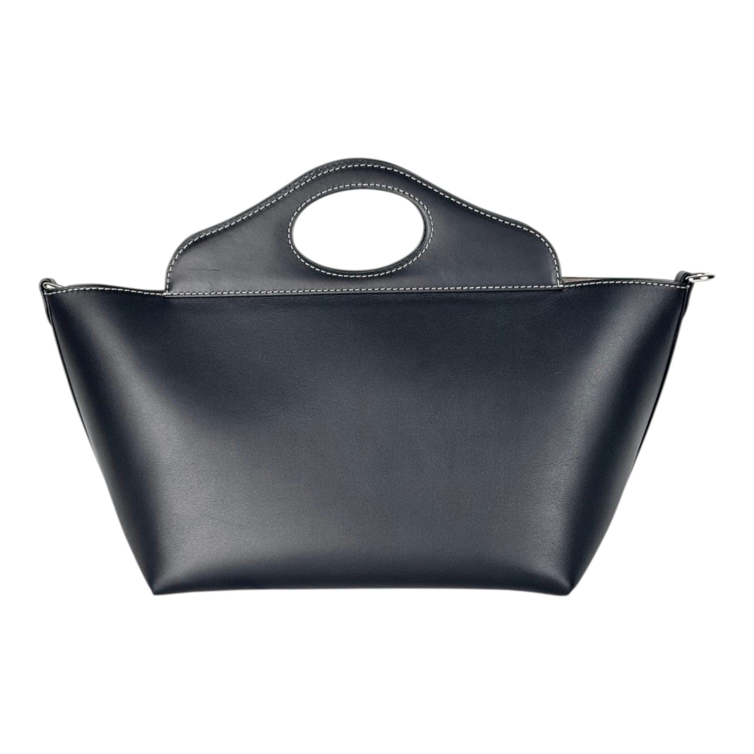 Burberry Small Black Soft Calfskin Pocket Bag