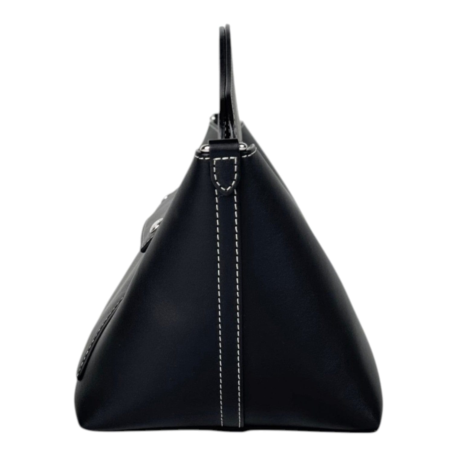 Burberry Small Black Soft Calfskin Pocket Bag