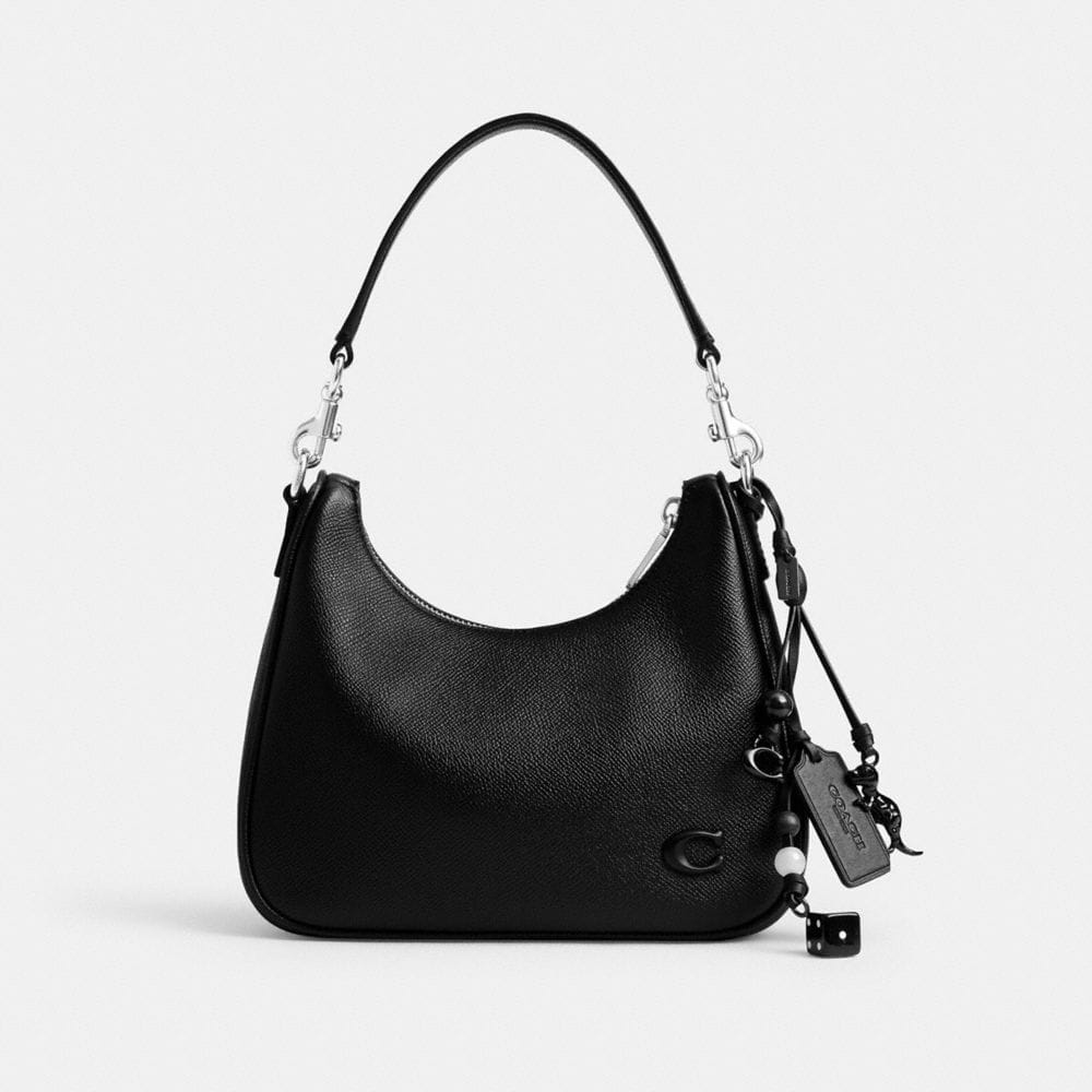 Coach Heritage Bag Charm Black