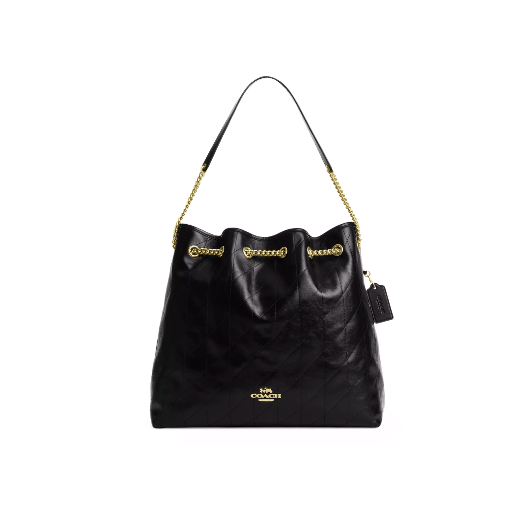 Coach Evelyn Large Shoulder Bag With Quilting