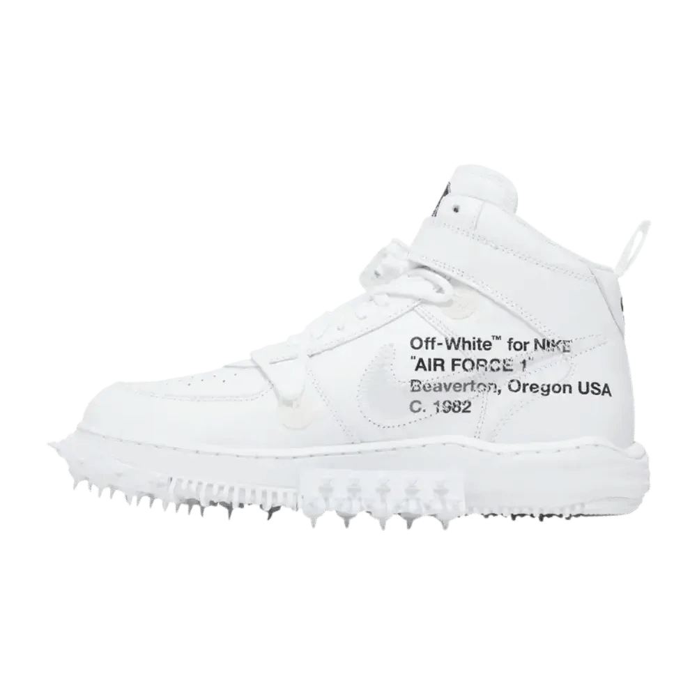 Off - White x Air Force 1 Mid SP Leather Graffiti