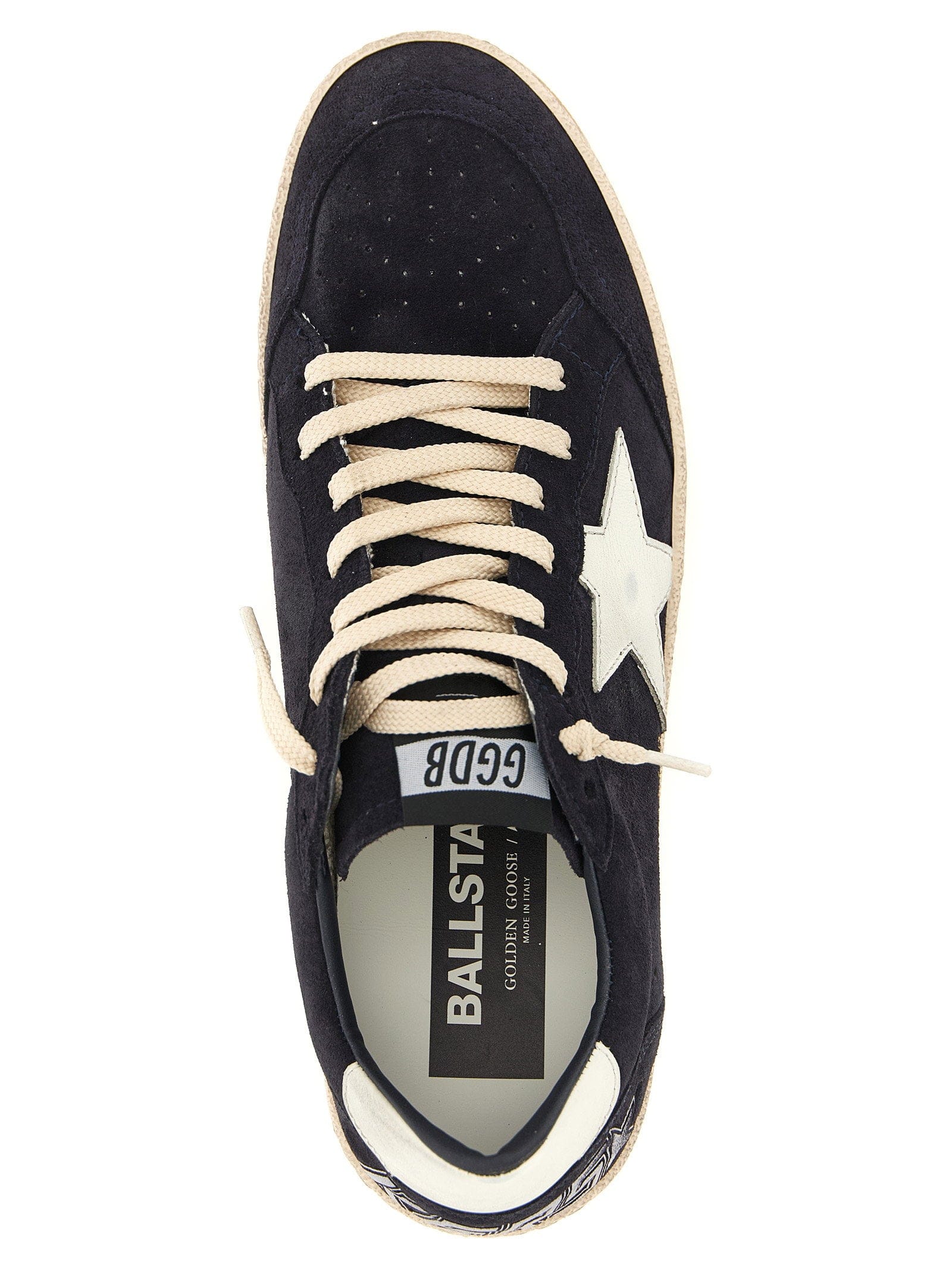 Golden Goose Ball Star Sneaker — Black