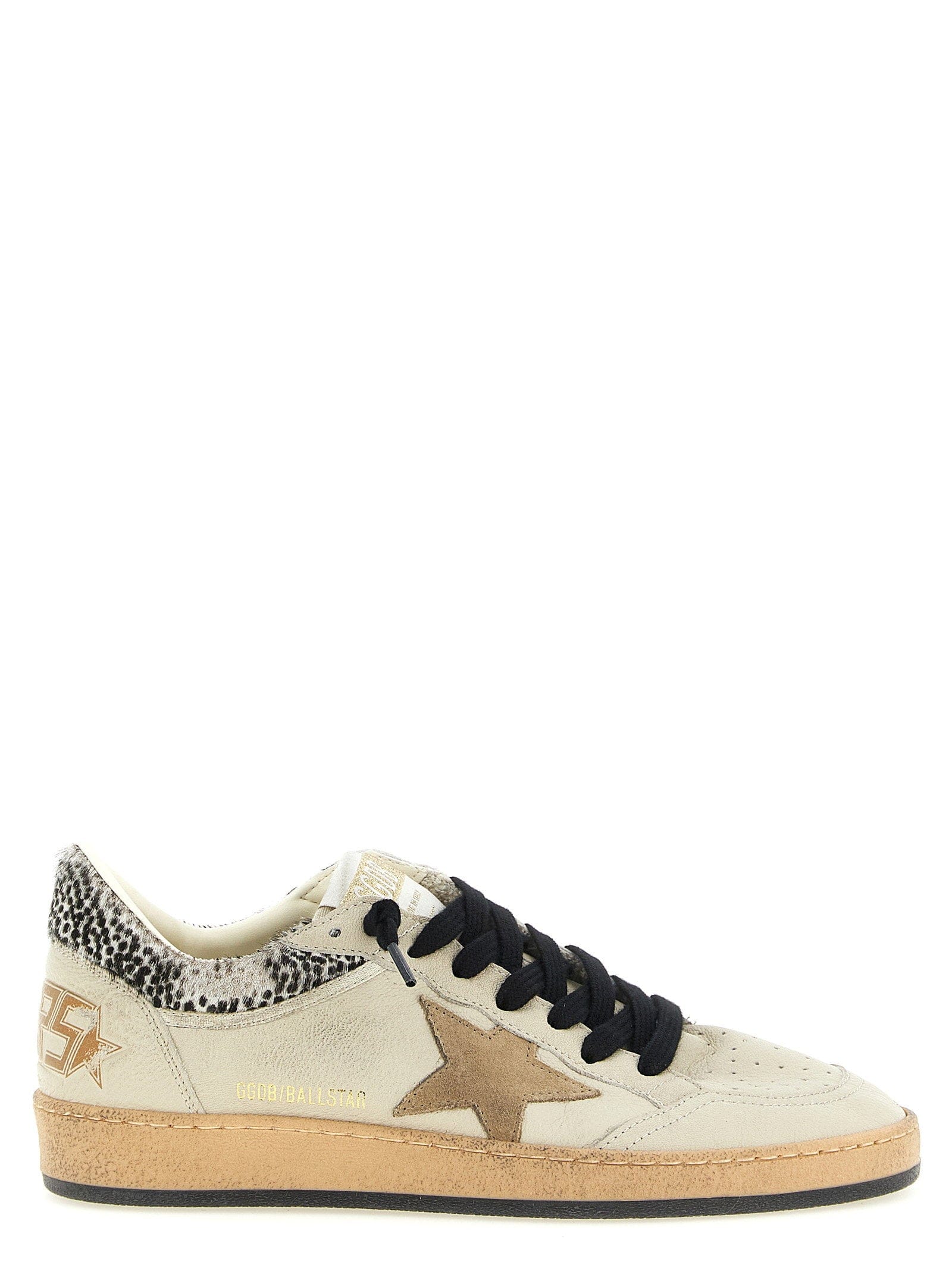Golden Goose Ball Star Sneaker — Cream