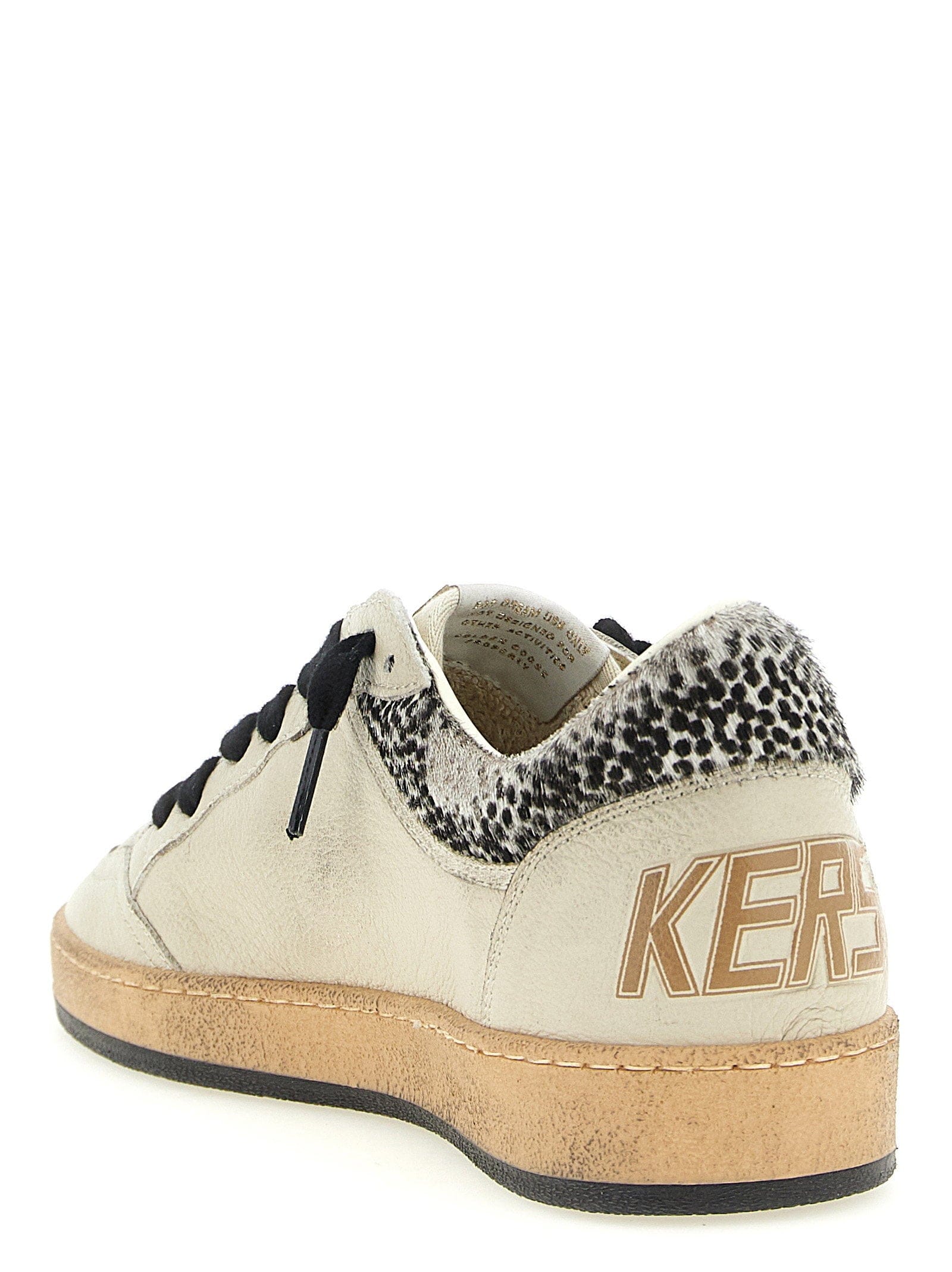 Golden Goose Ball Star Sneaker — Cream