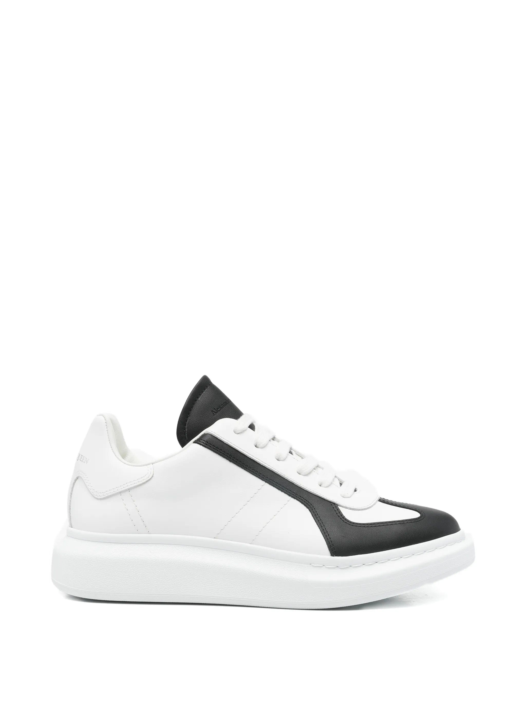 Alexander McQueen Oversized lace - up low - top sneakers