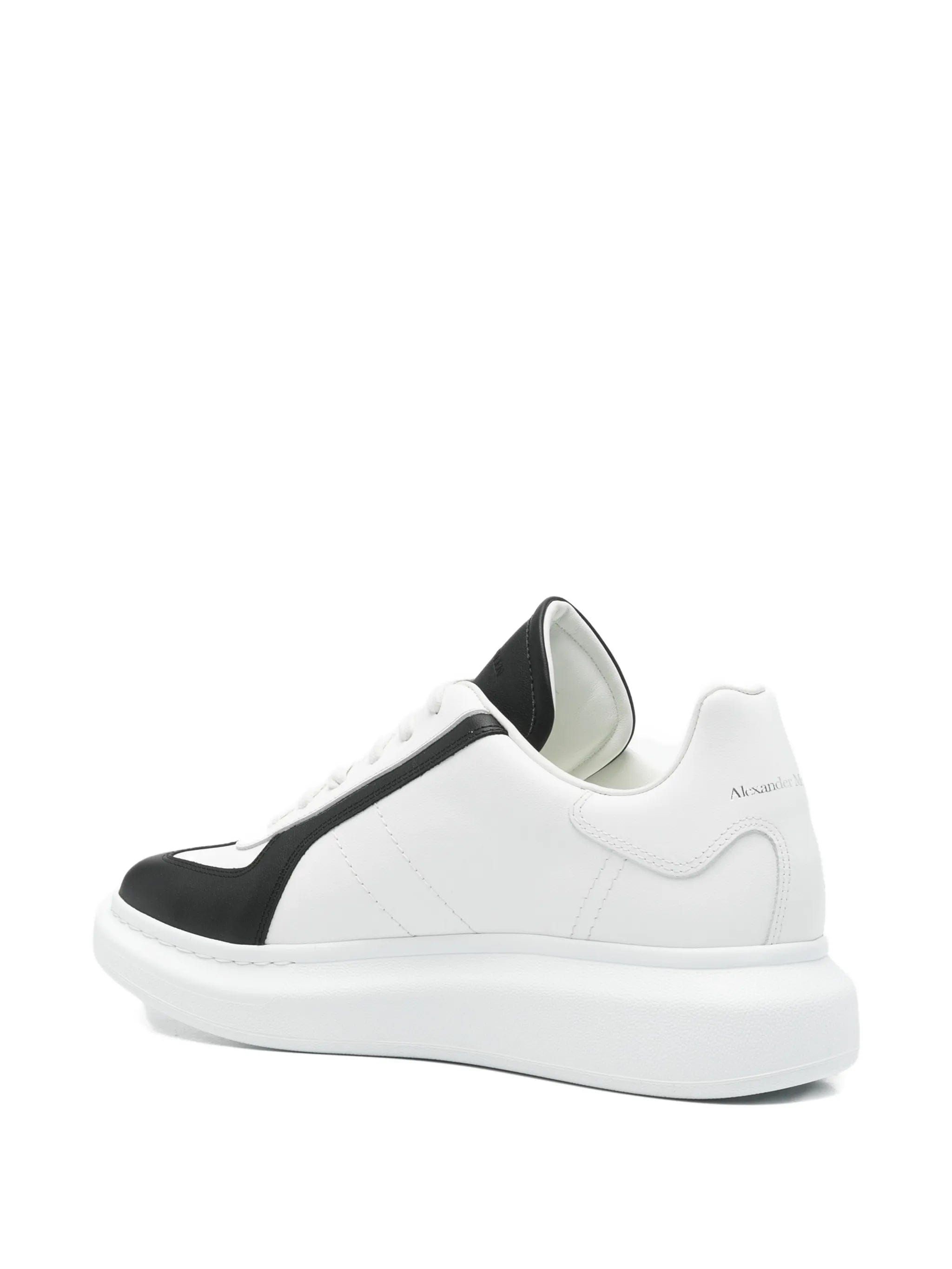 Alexander McQueen Oversized lace - up low - top sneakers