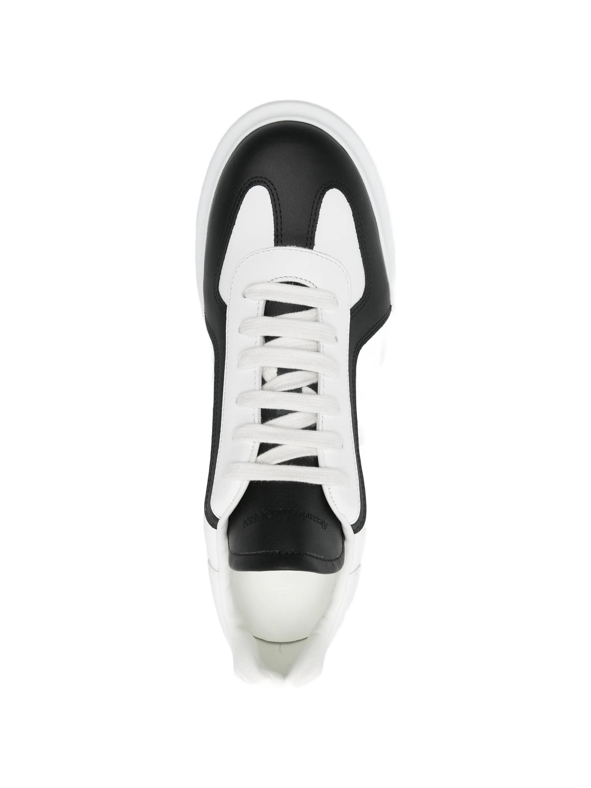 Alexander McQueen Oversized lace - up low - top sneakers