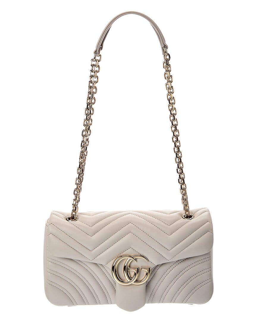 Gucci Gg Marmont Medium Leather Shoulder Bag