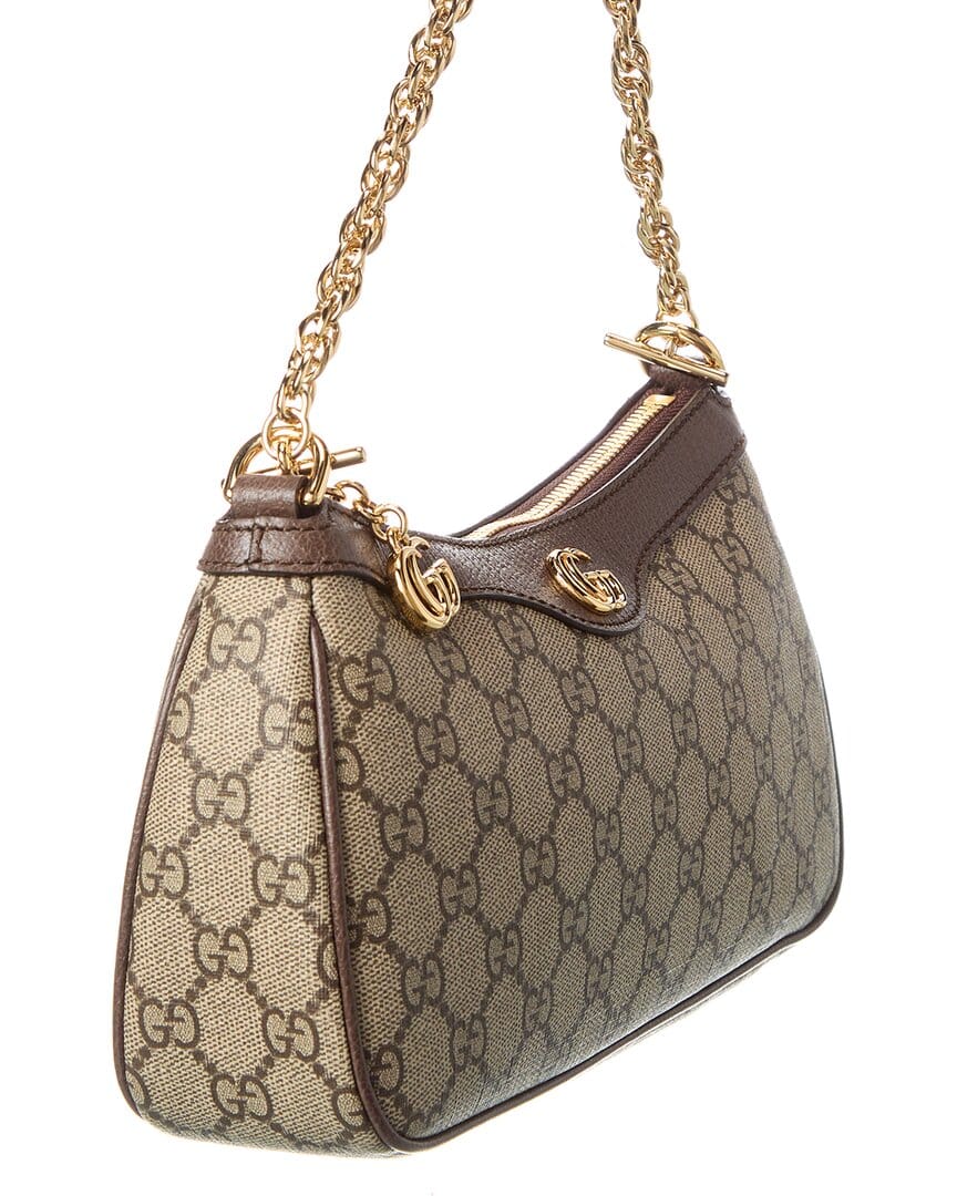 Gucci Ophidia Gg Small Canvas & Leather Shoulder Bag