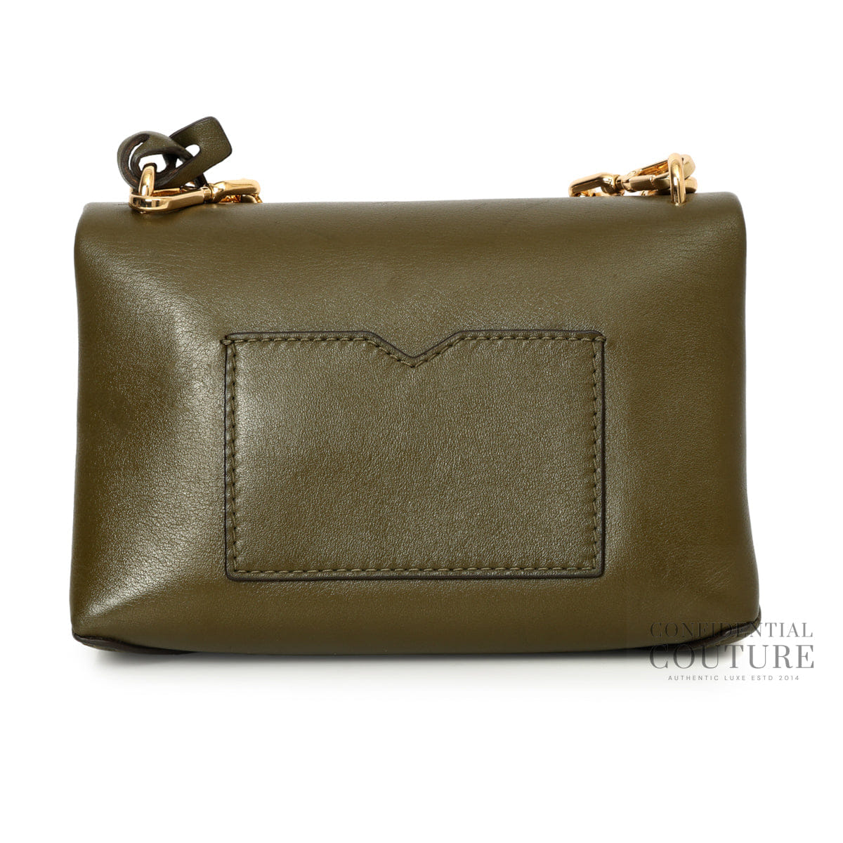 Michael Kors Olive Cece Leather Shoulder Bag
