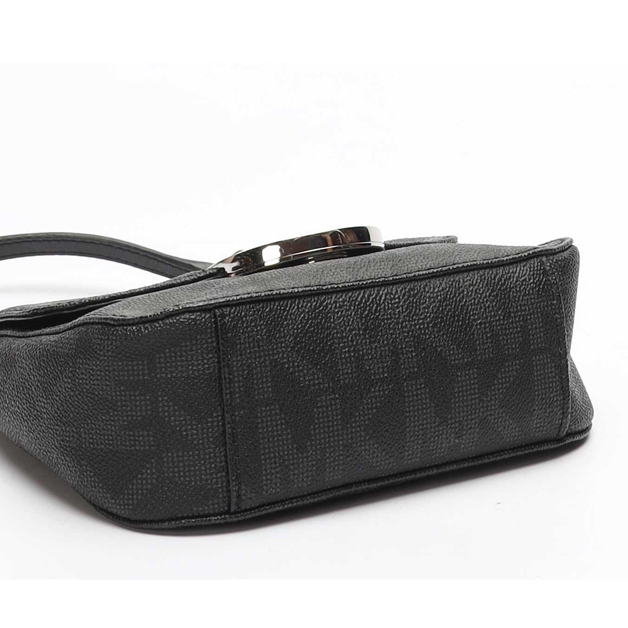 Michael Kors Black Fulton Logo Cross Body Bag