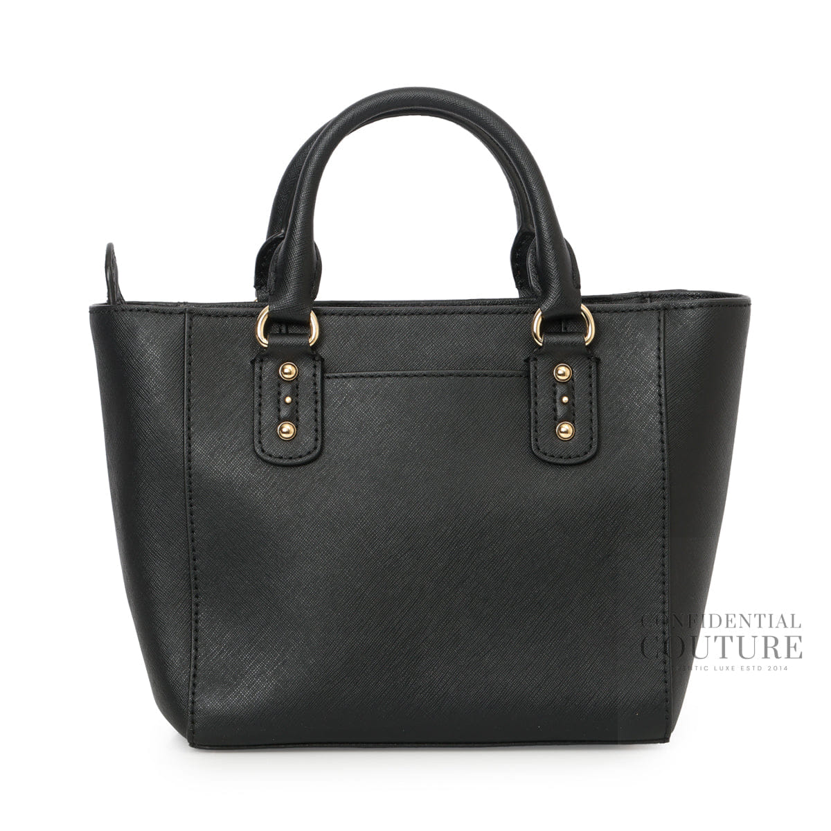 Michael Kors Black Solid Handheld Bag