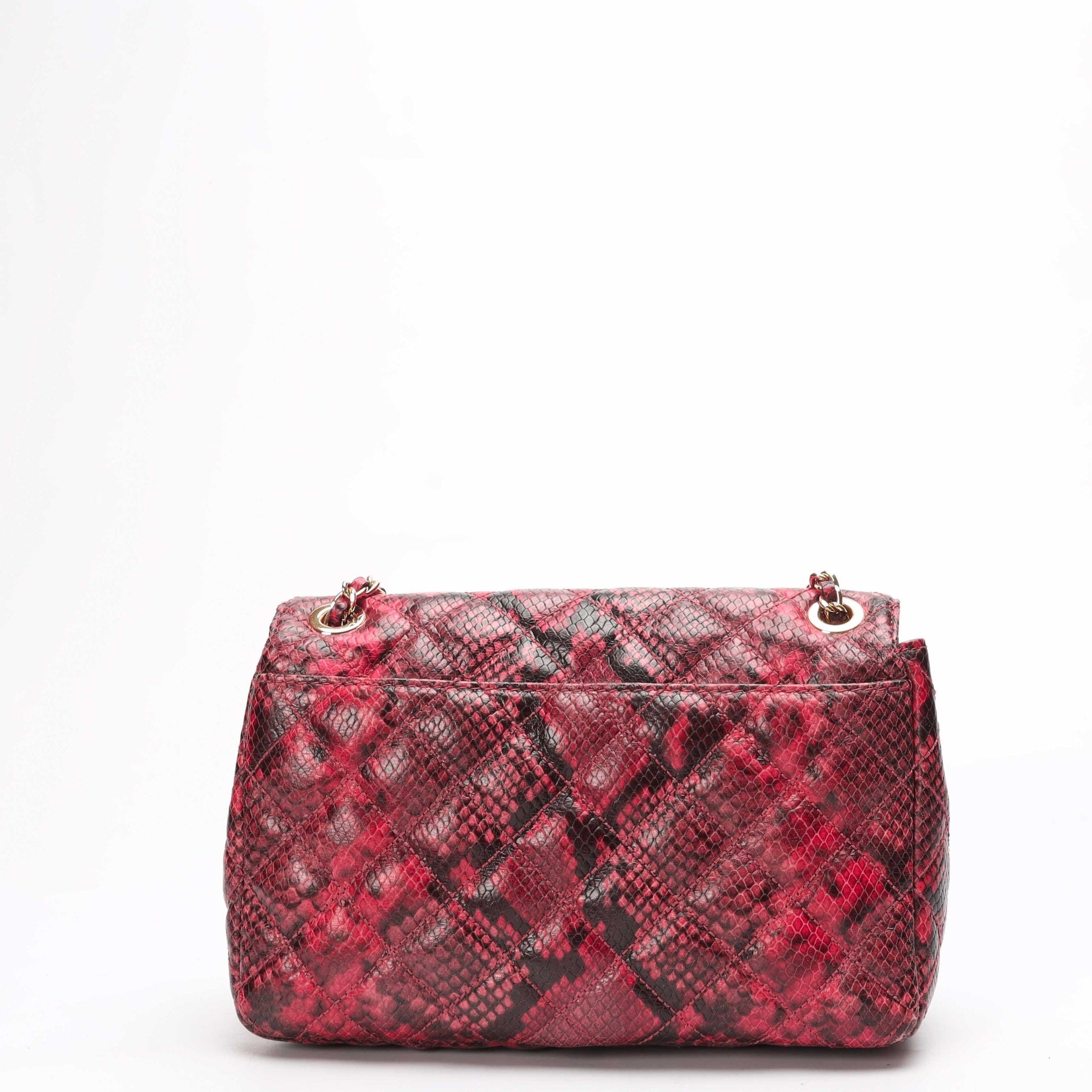Michael Kors Sloan Quilted Snake Print Shoulder Bag