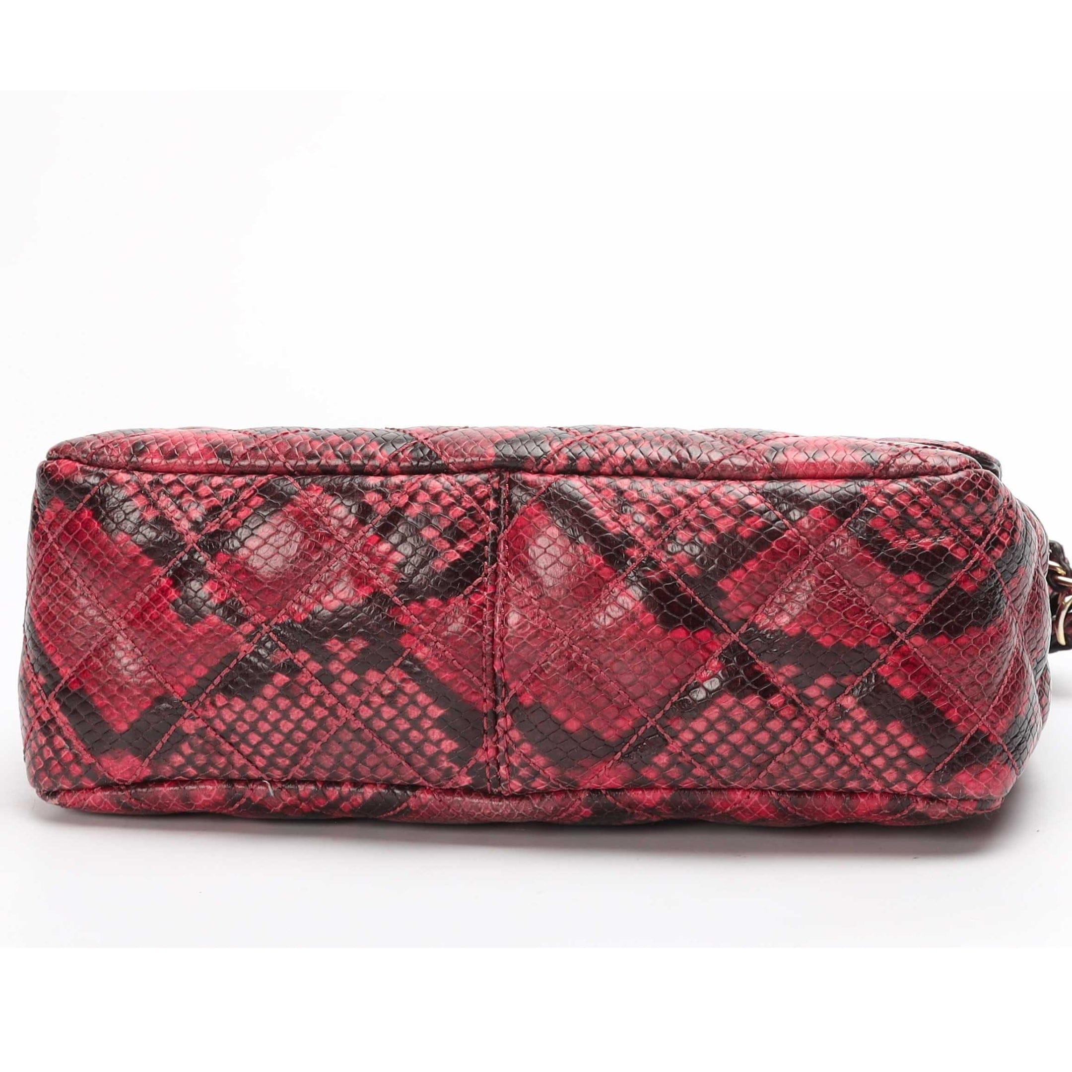Michael Kors Sloan Quilted Snake Print Shoulder Bag