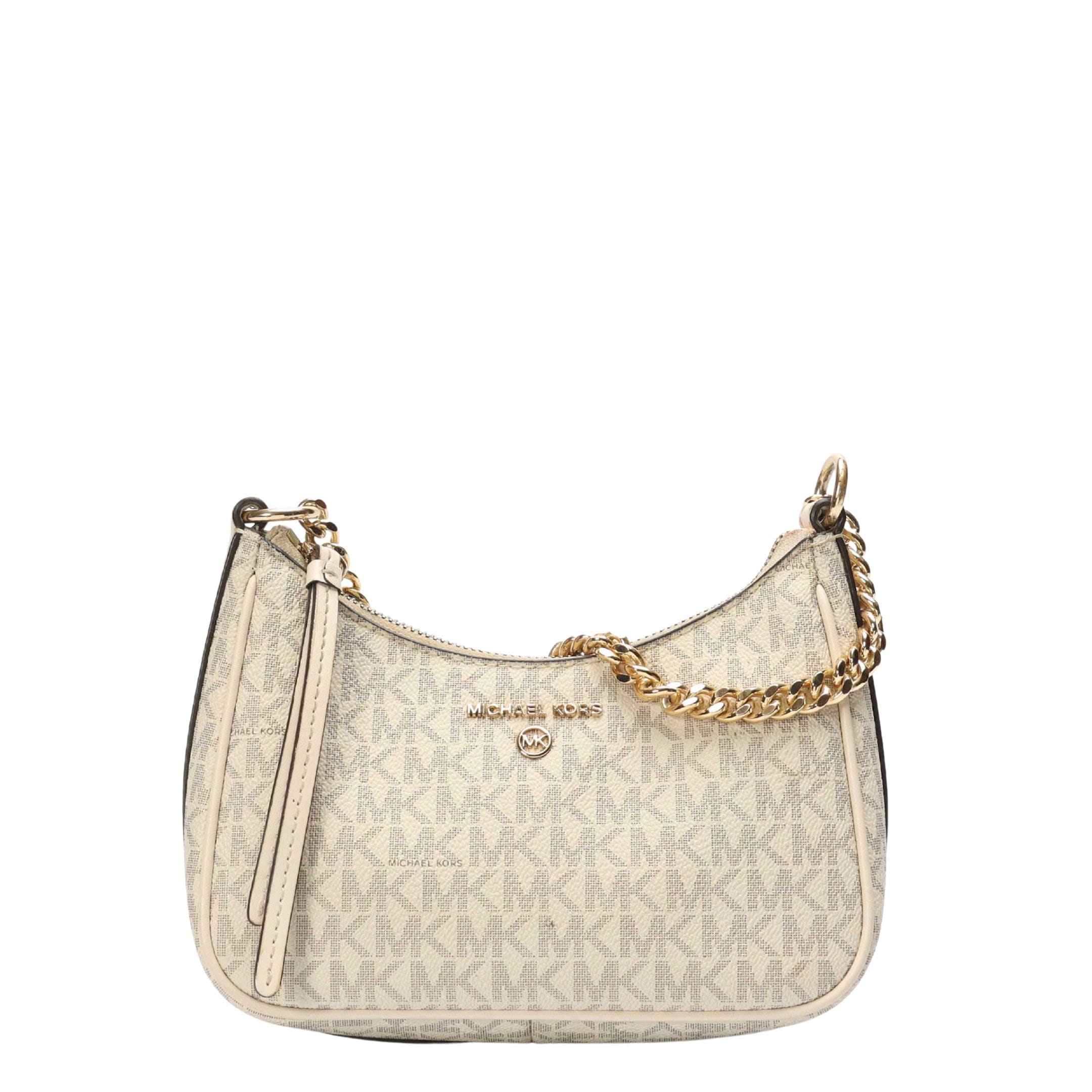 Michael Kors Jet Set Charm Logo Print Shoulder Bag