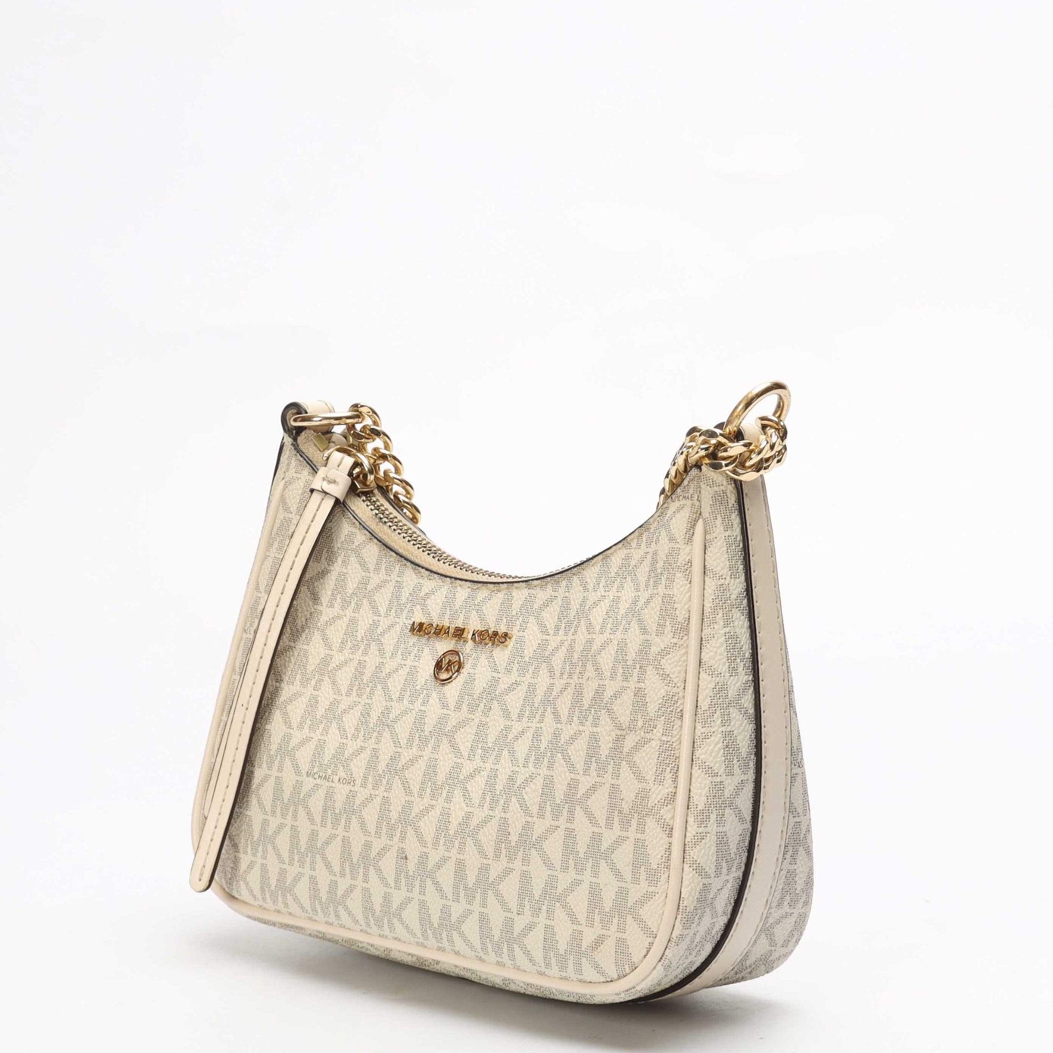 Michael Kors Jet Set Charm Logo Print Shoulder Bag