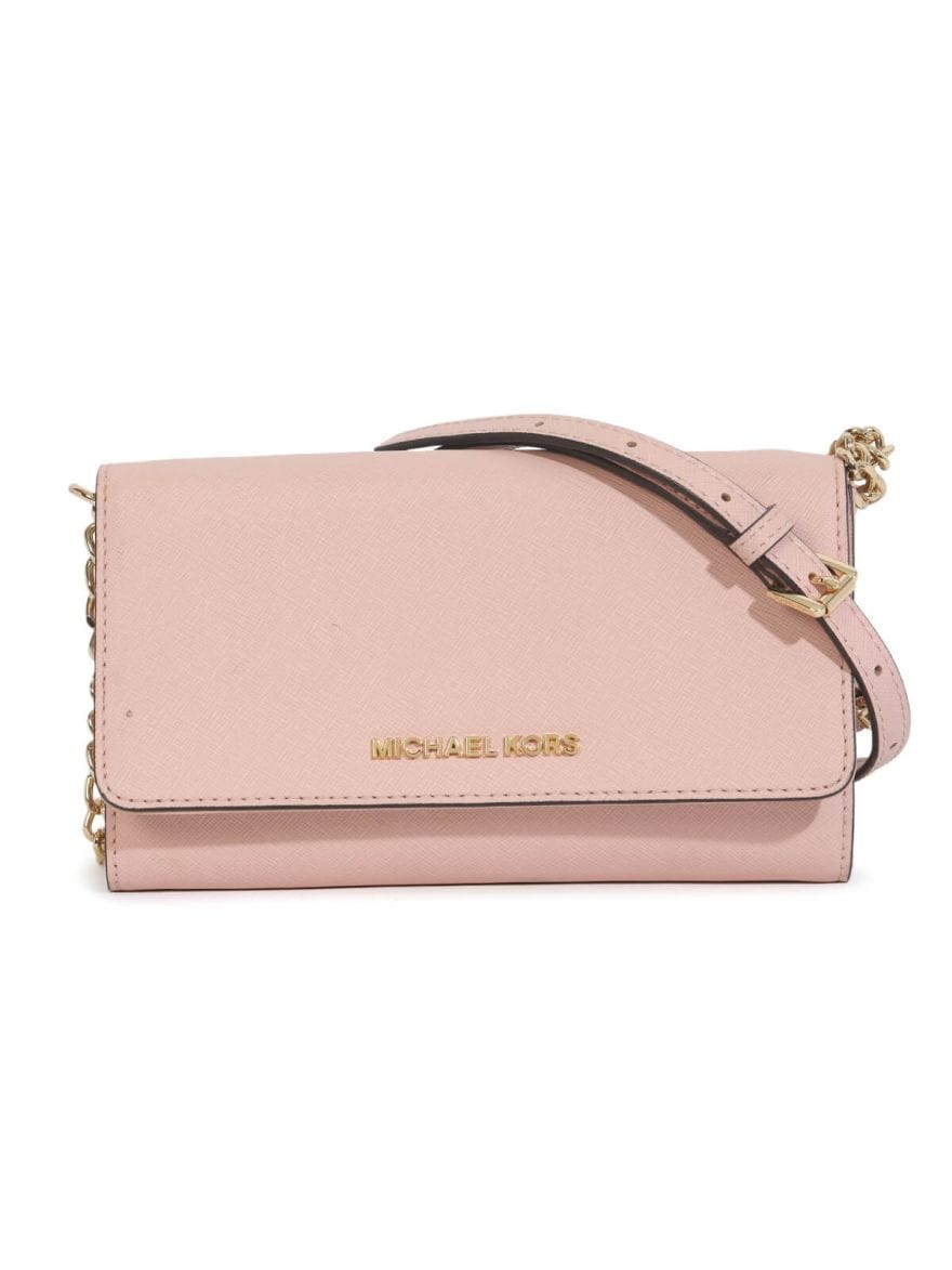 Michael Kors Jet set Travel Leather Pink Shoulder Bag
