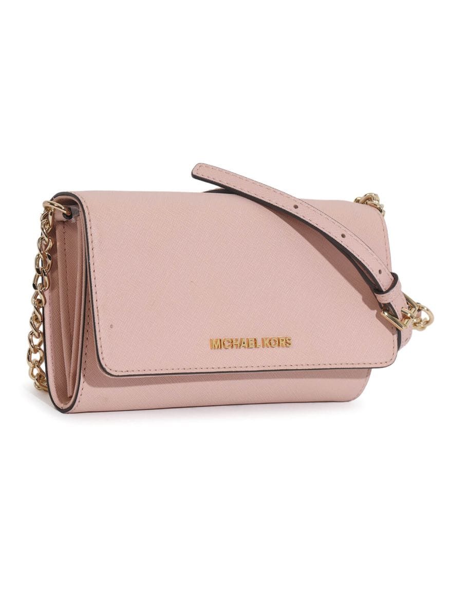 Michael Kors Jet set Travel Leather Pink Shoulder Bag