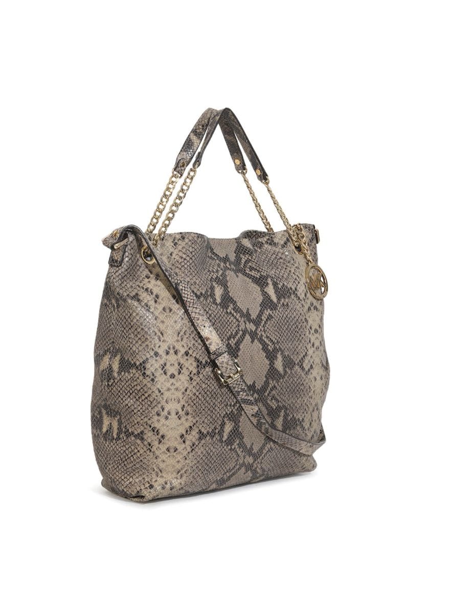 Michael Kors Exotic Print Shoulder Bag