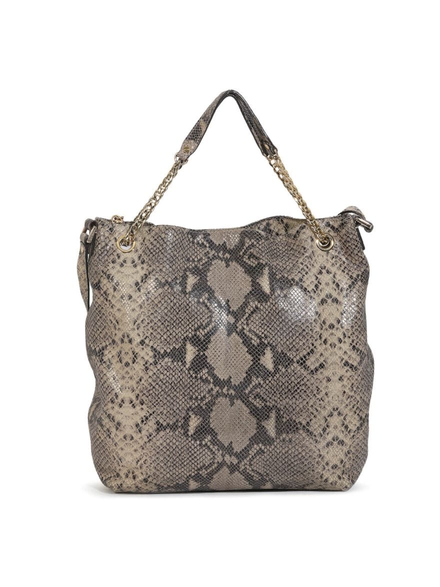 Michael Kors Exotic Print Shoulder Bag
