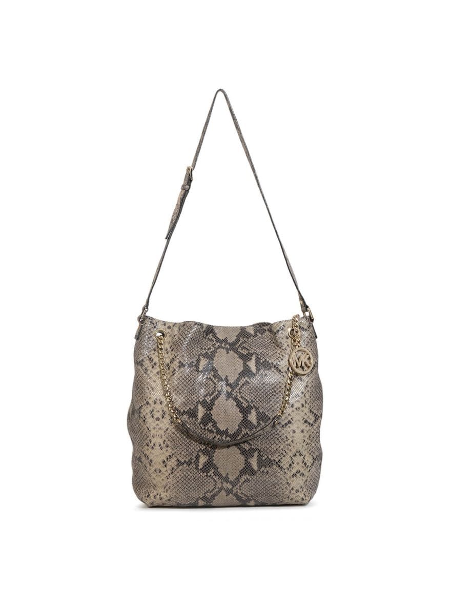 Michael Kors Exotic Print Shoulder Bag