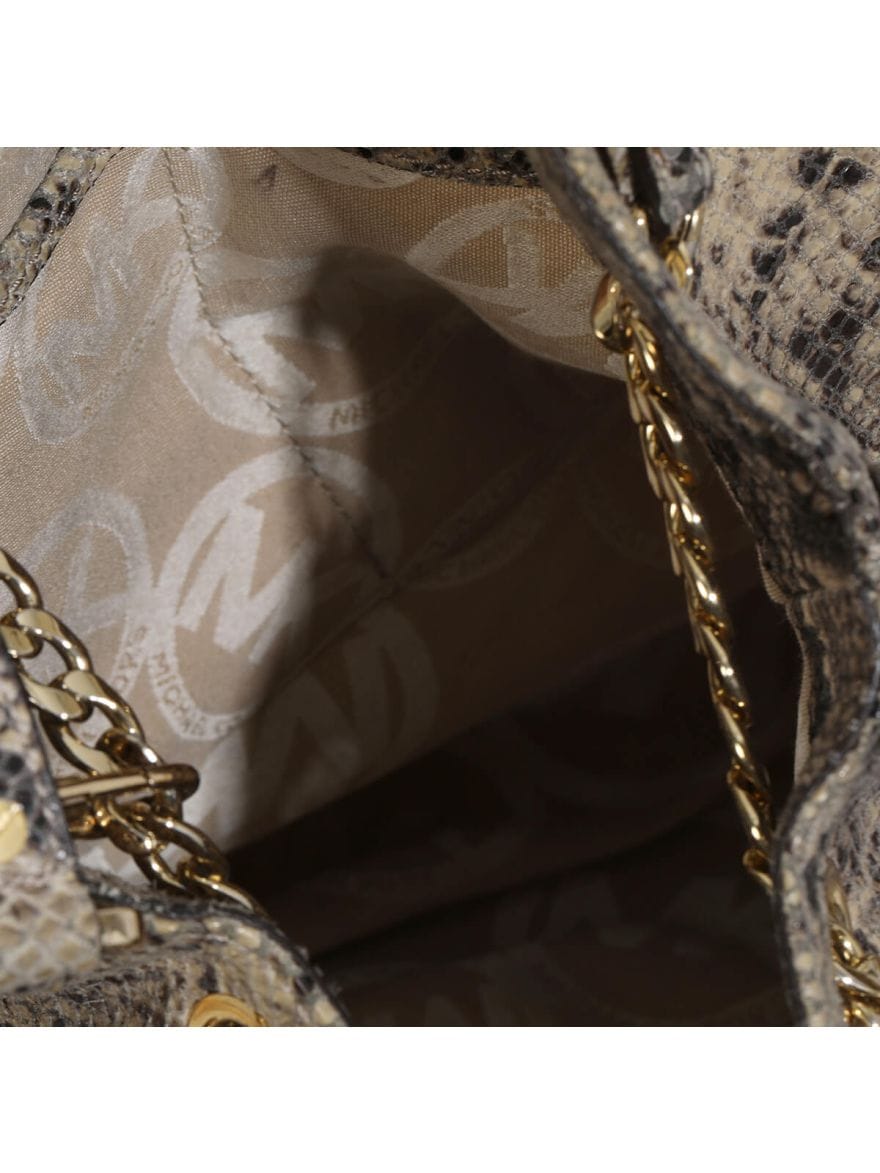 Michael Kors Exotic Print Shoulder Bag