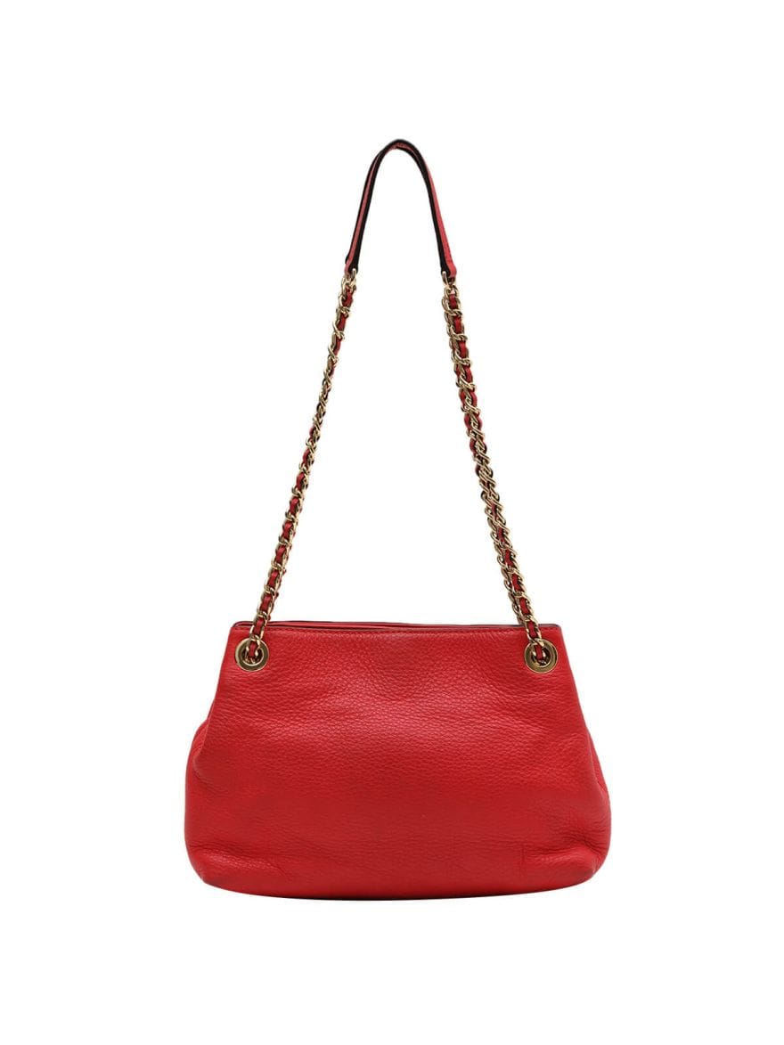 Michael Kors Pink/Golden Chain Shoulder Bag