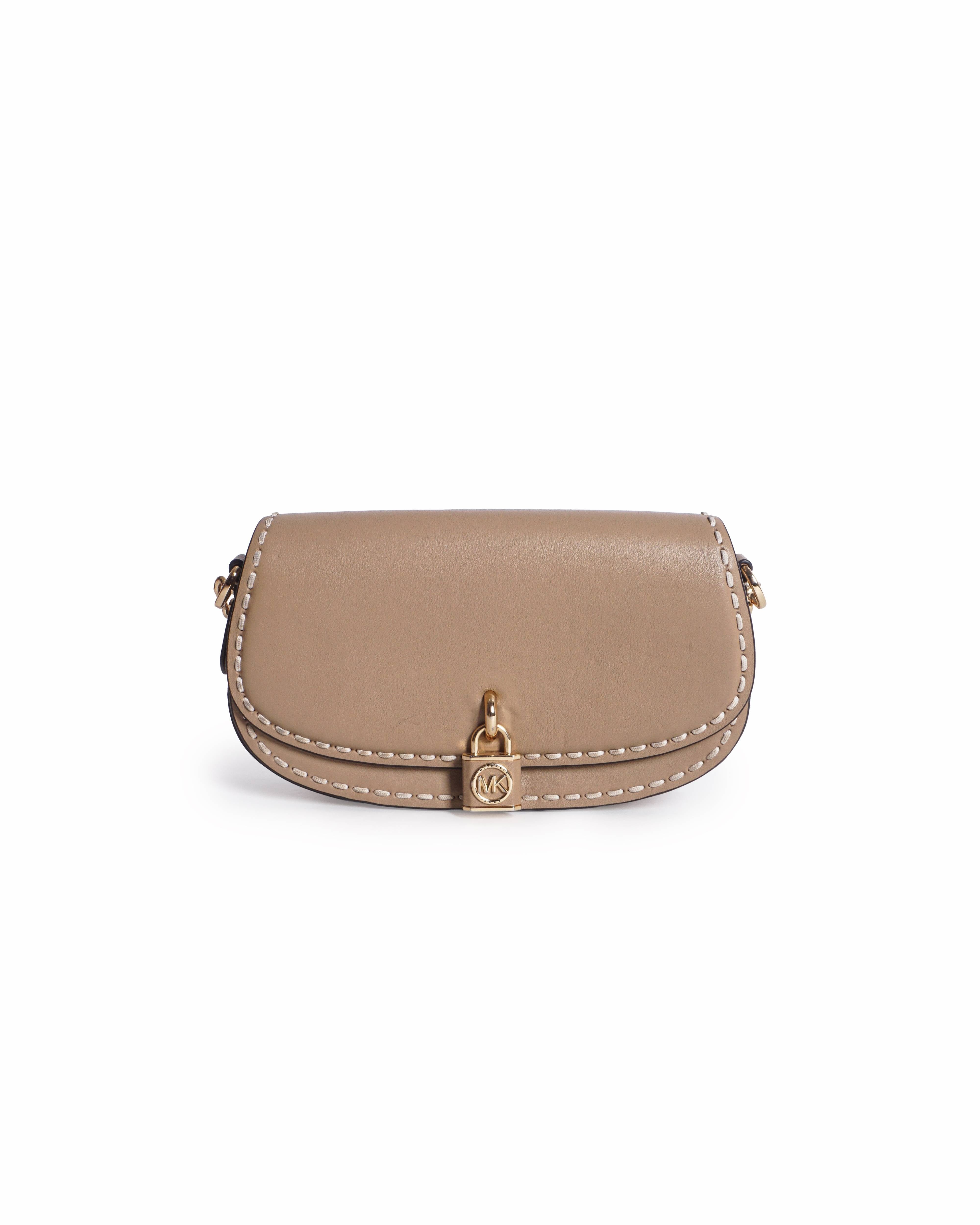 Michael Kors Mila Small Leather Shoulder Bag