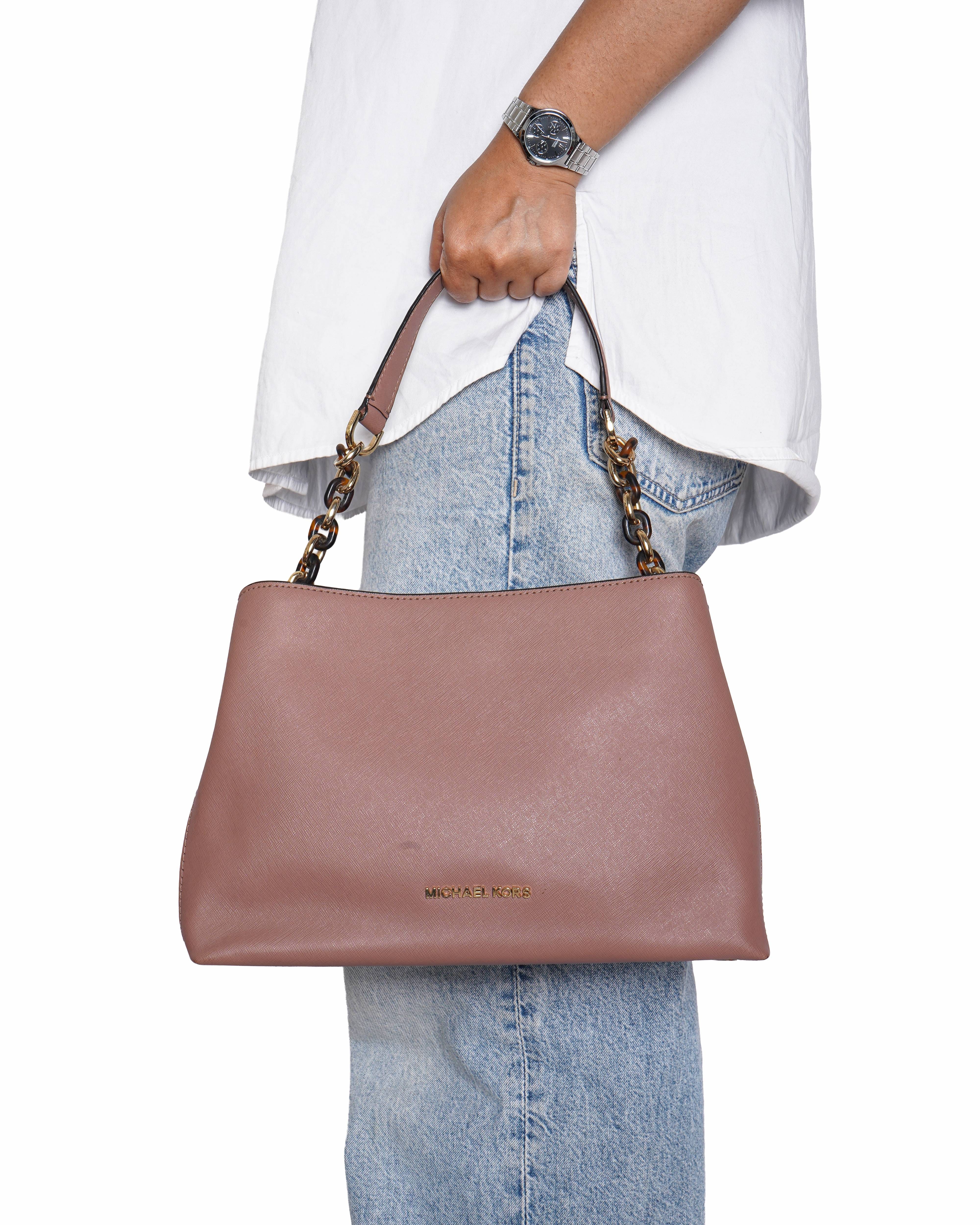 Michael Kors Dusty Rose Satchel Shoulder Bag