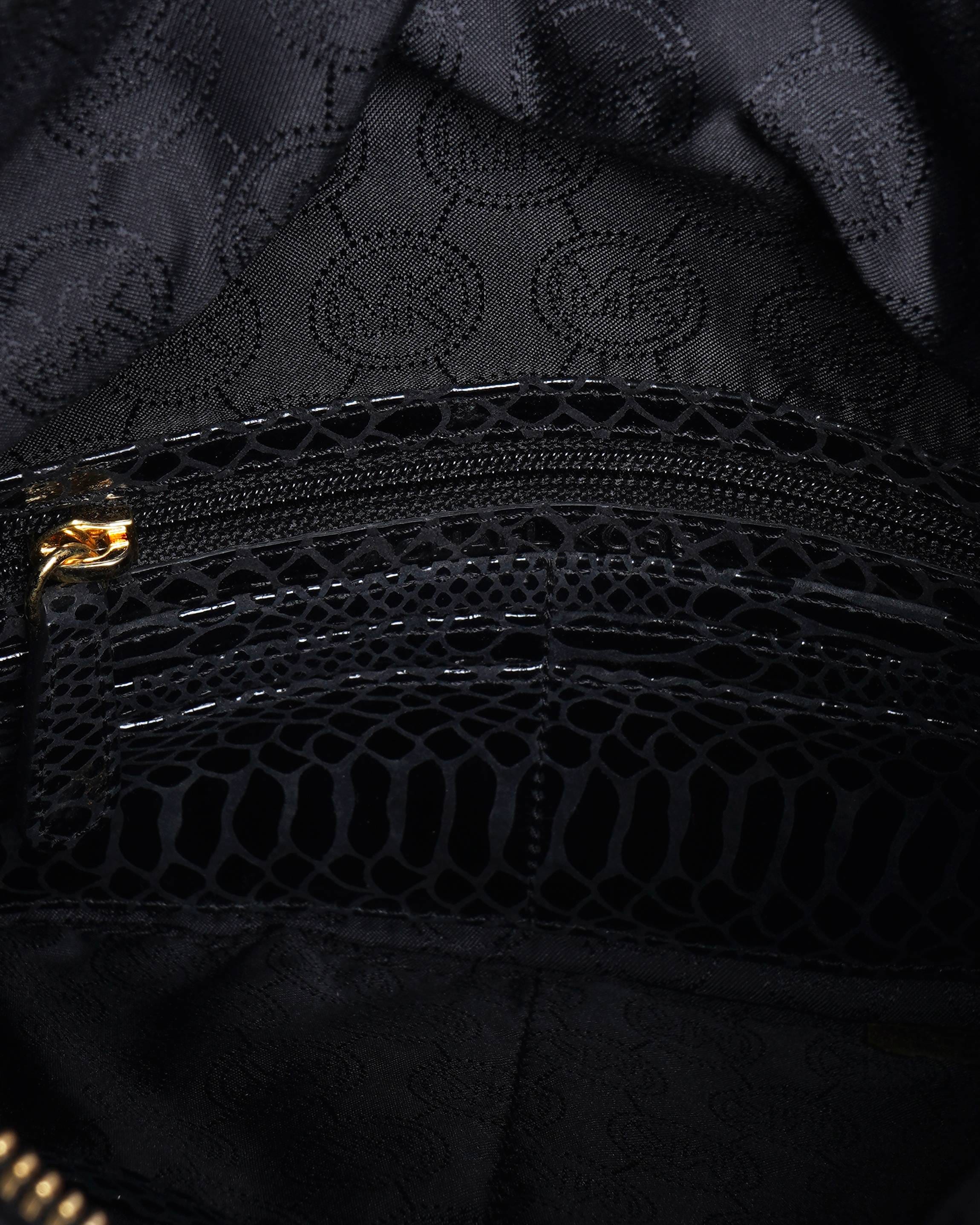 Michael Kors Python - Embossed Leather Shoulder Bag