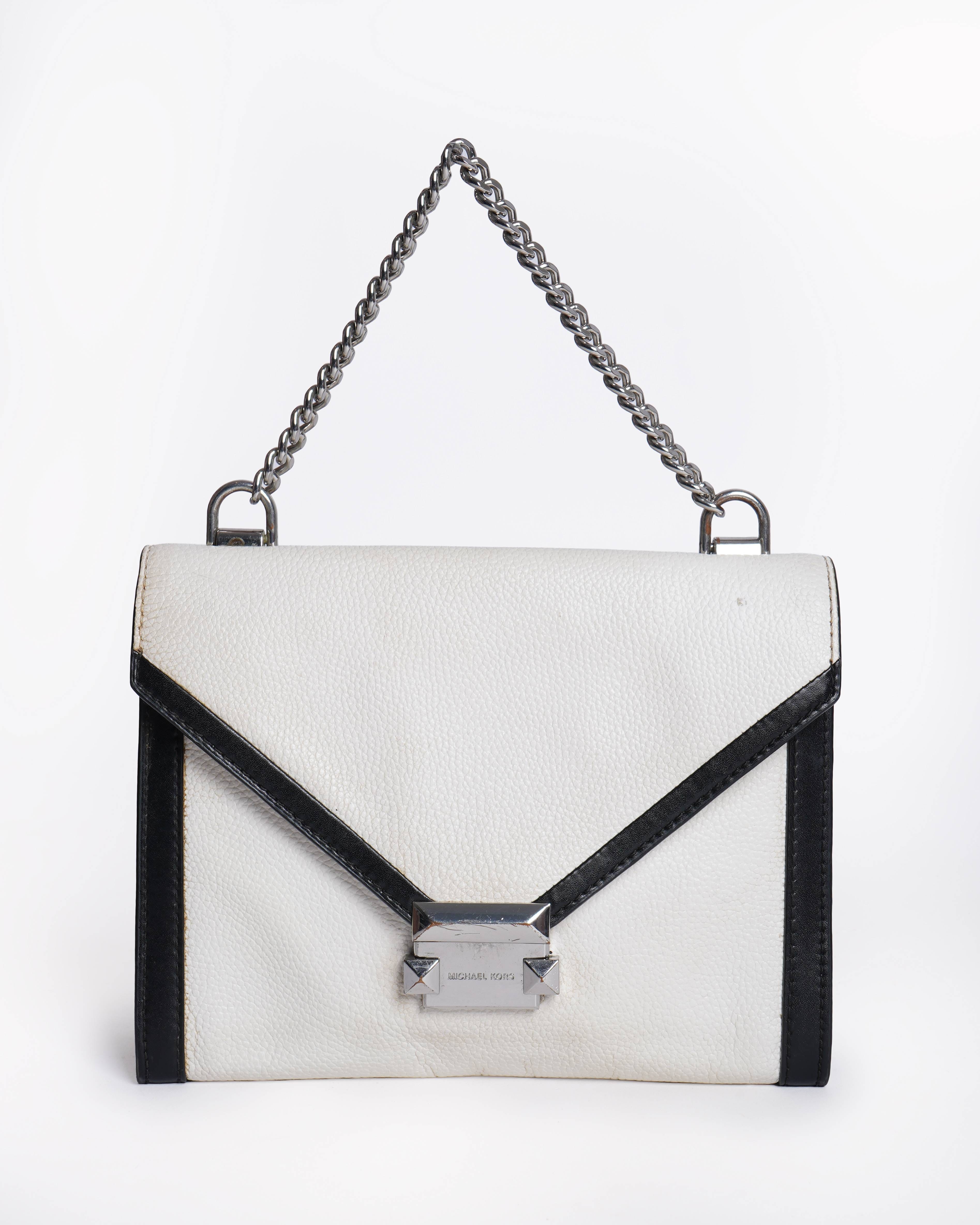 Michael Kors Whitney Large Pebbled Leather Convertible Shoulder Bag