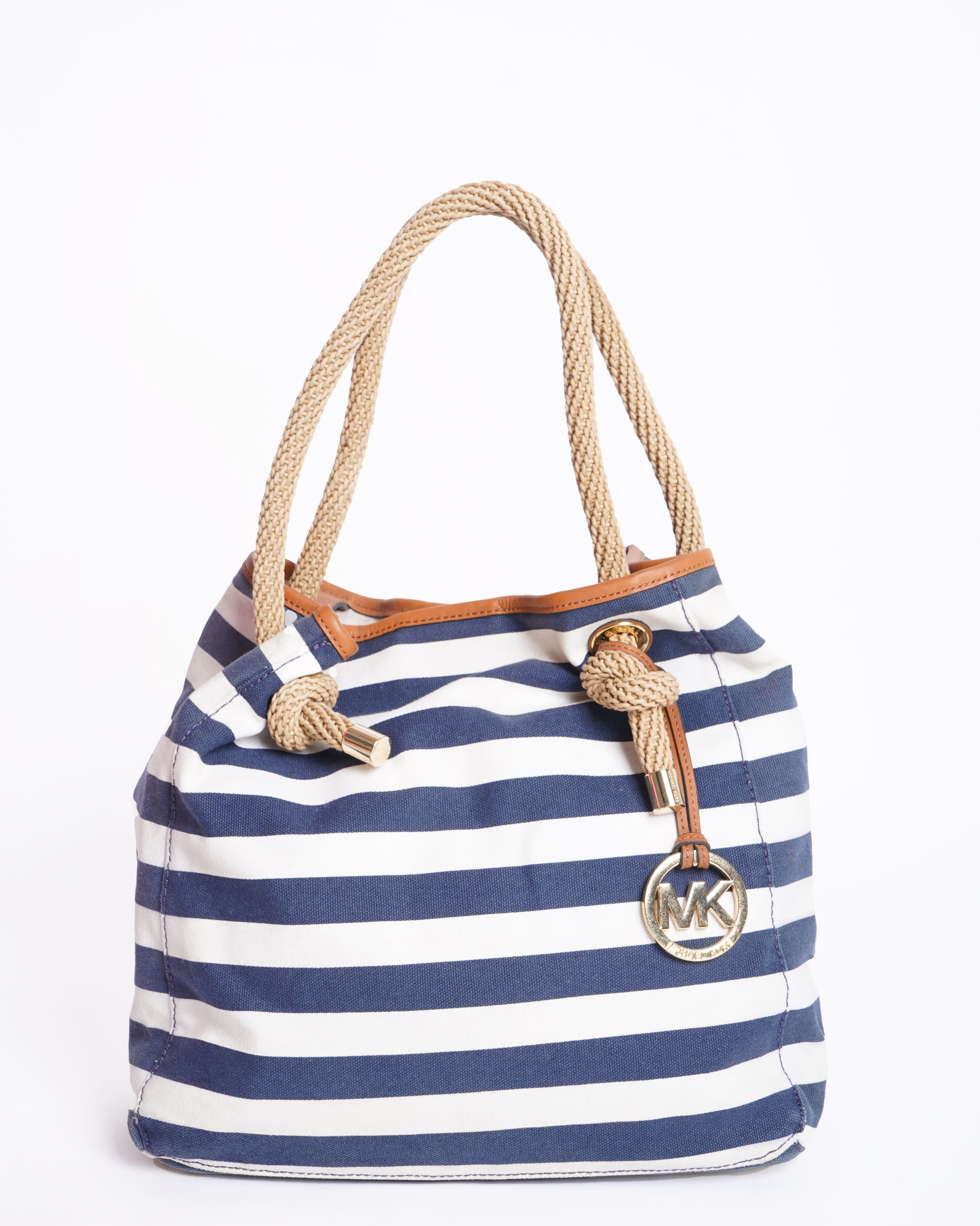  Michael Kors Canvas Shoulder Bag