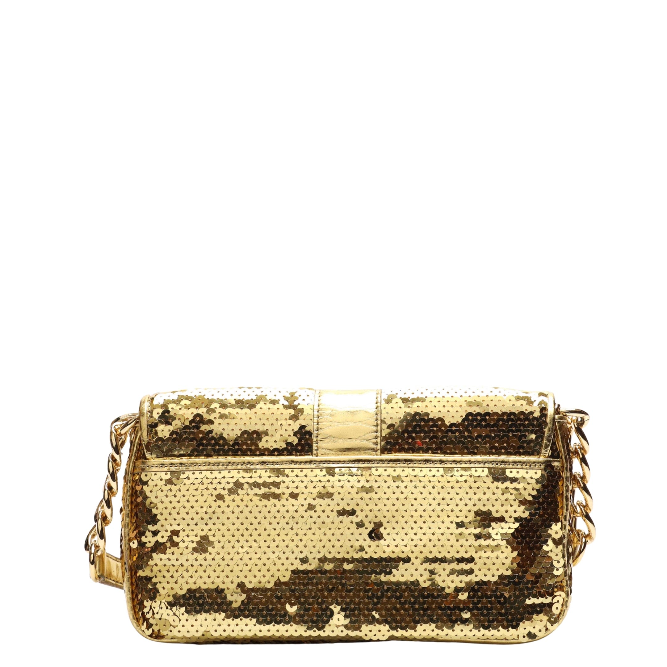 Michael Kors Gold Sequin Shoulder Bag
