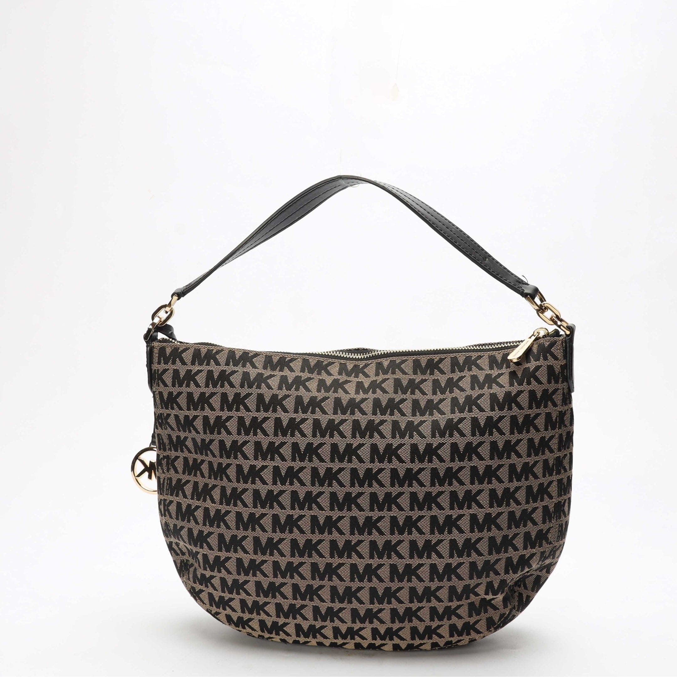 Michael Kors Bedford Logo Hobo Cross Body Bag