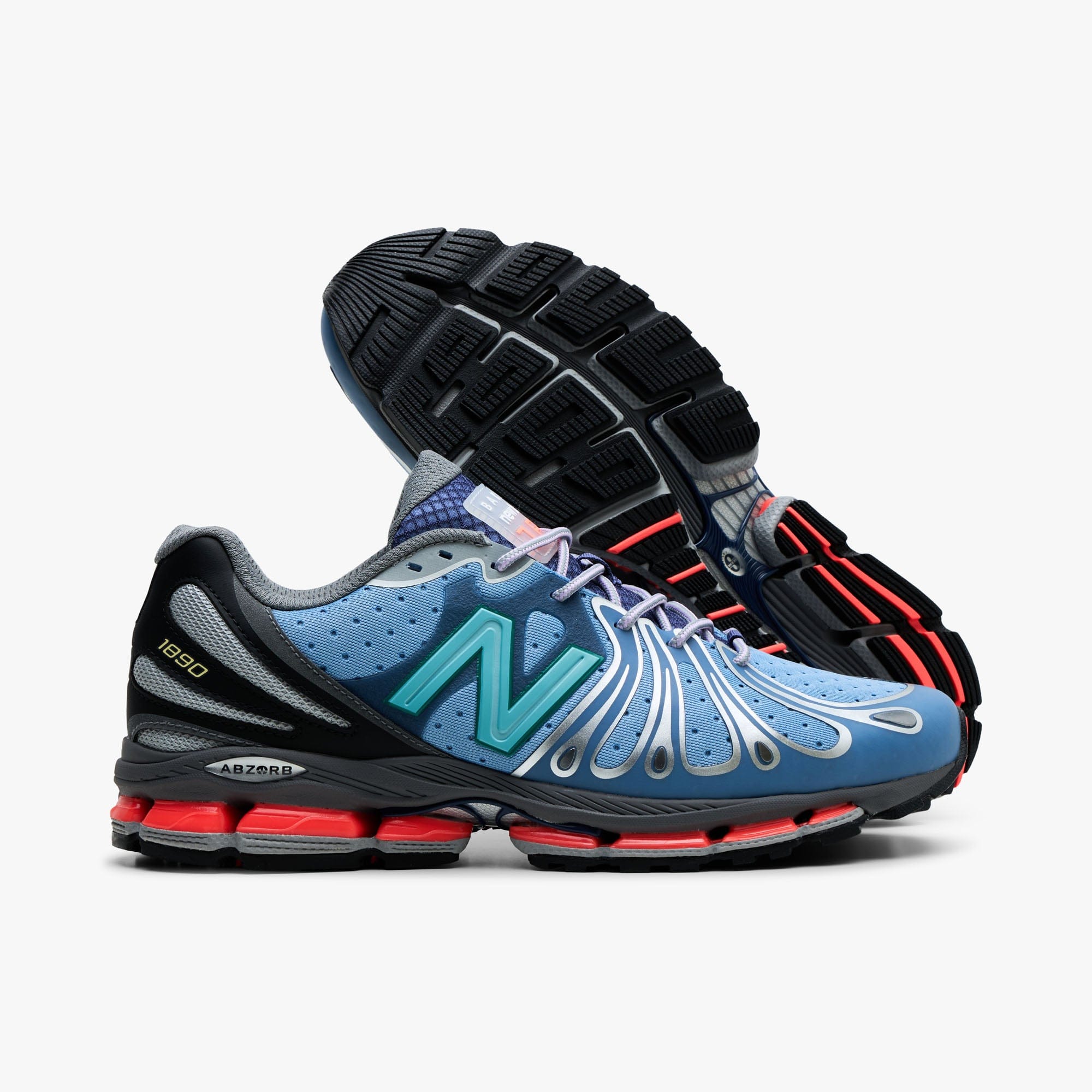 New Balance x Action Bronson Abzorb 1890 Cyborg Tears Blue / Grey