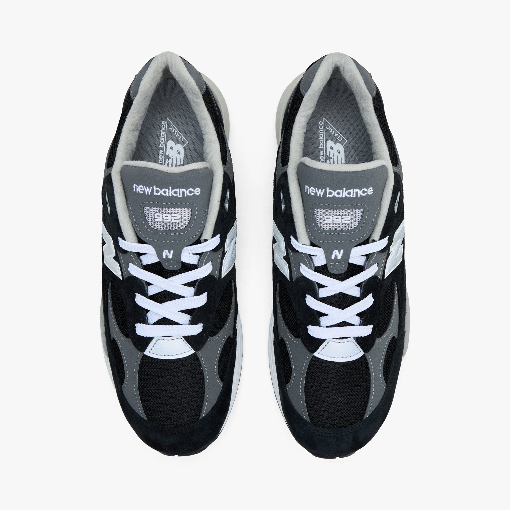 New Balance Made in USA 992 Core Black / White