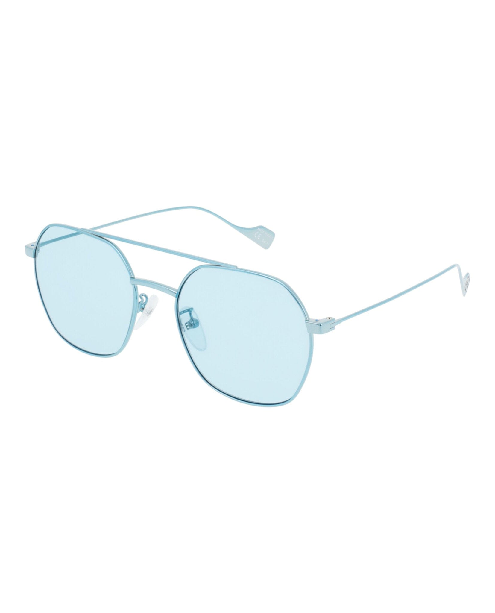 Balenciaga Unisex Aviator Light Blue Fashion Designer Eyewear