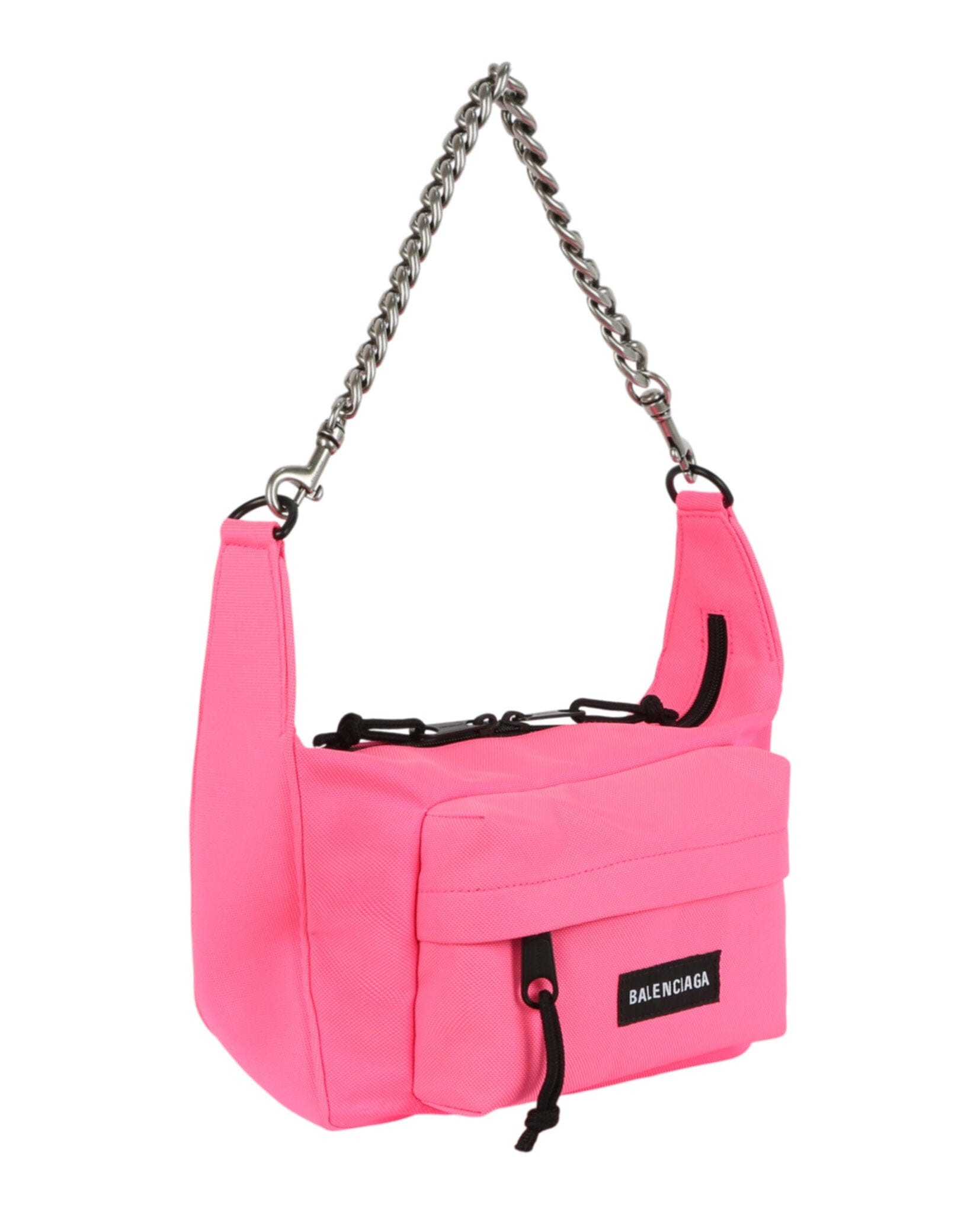 Balenciaga Womens Chain - Link Raver Bag