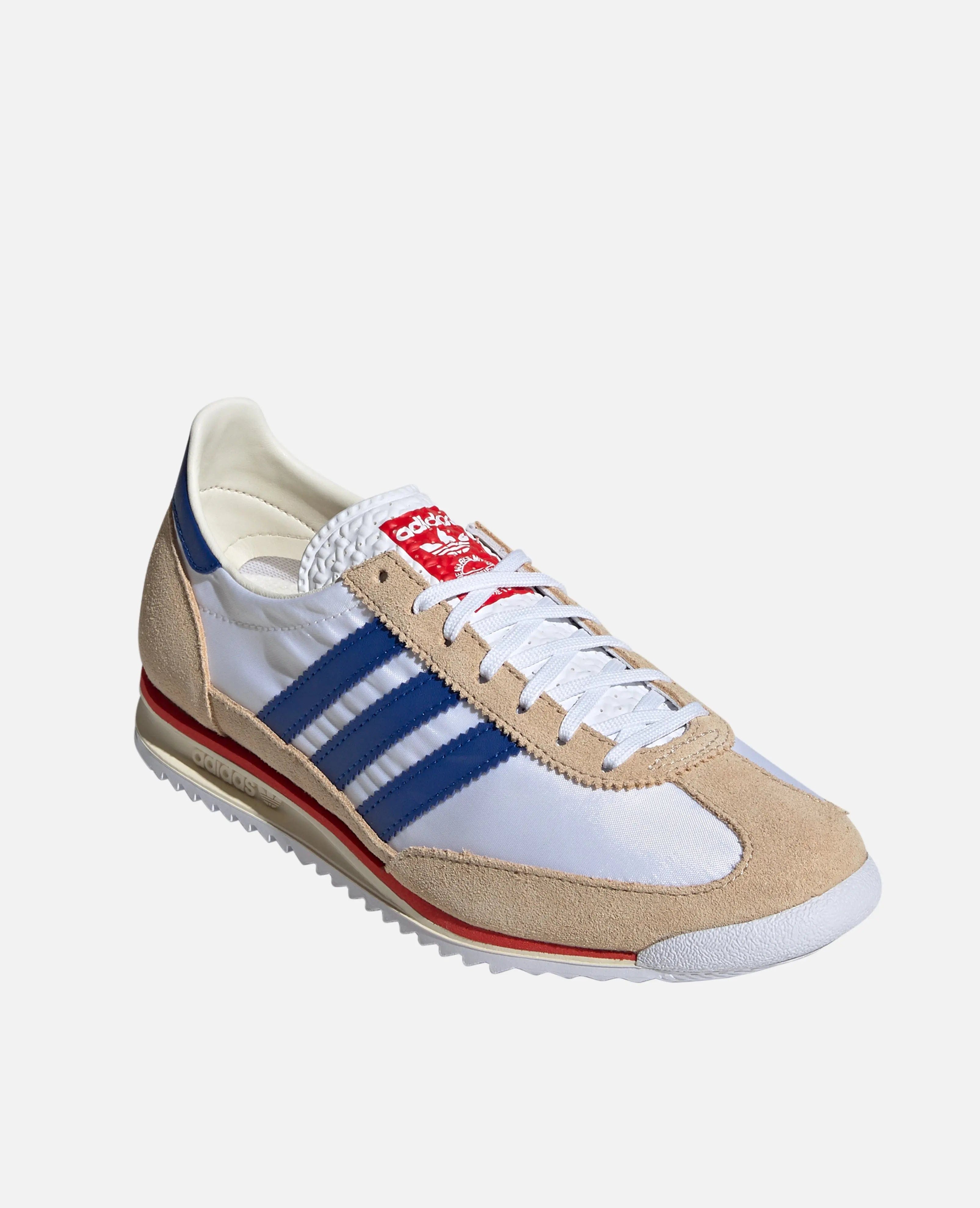 adidas SL72 OG WMNS (Footwear White/Collegiate Blue/Red)