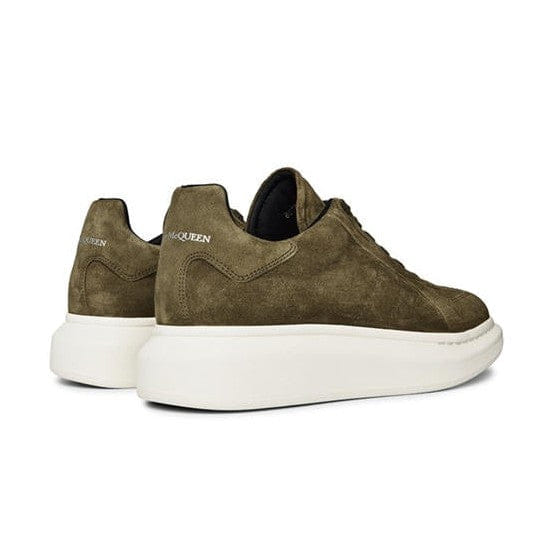 Alexander McQueen Men's Oversized Leather Trainers