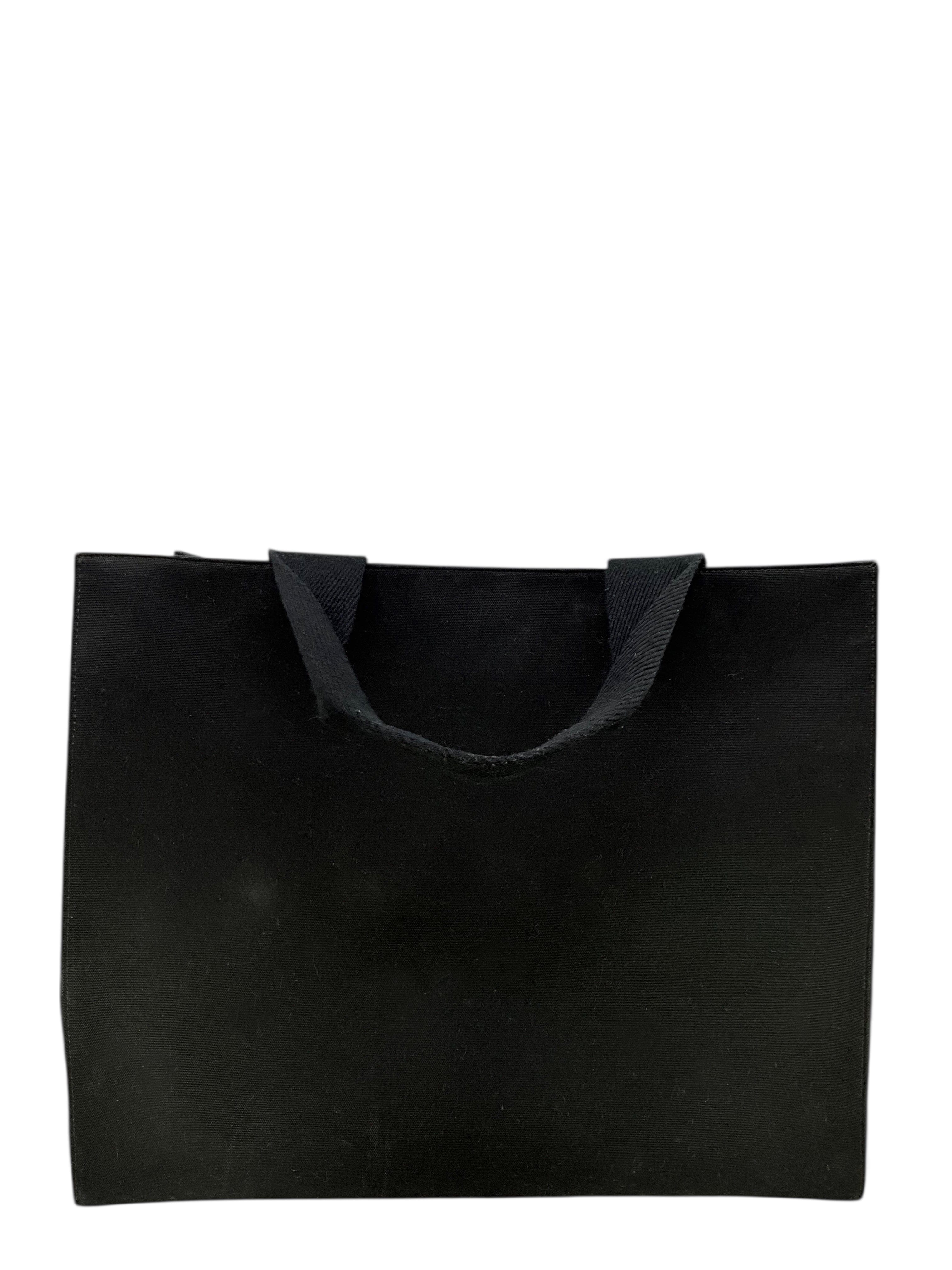 FENDI VERSACE Fendace Logo Canvas Large Shopping Tote