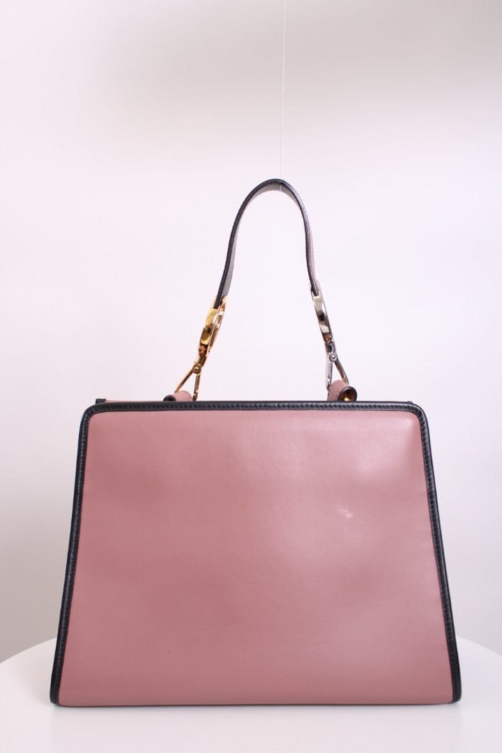 Fendi Runaway Small Tote Bag Dusty Pink